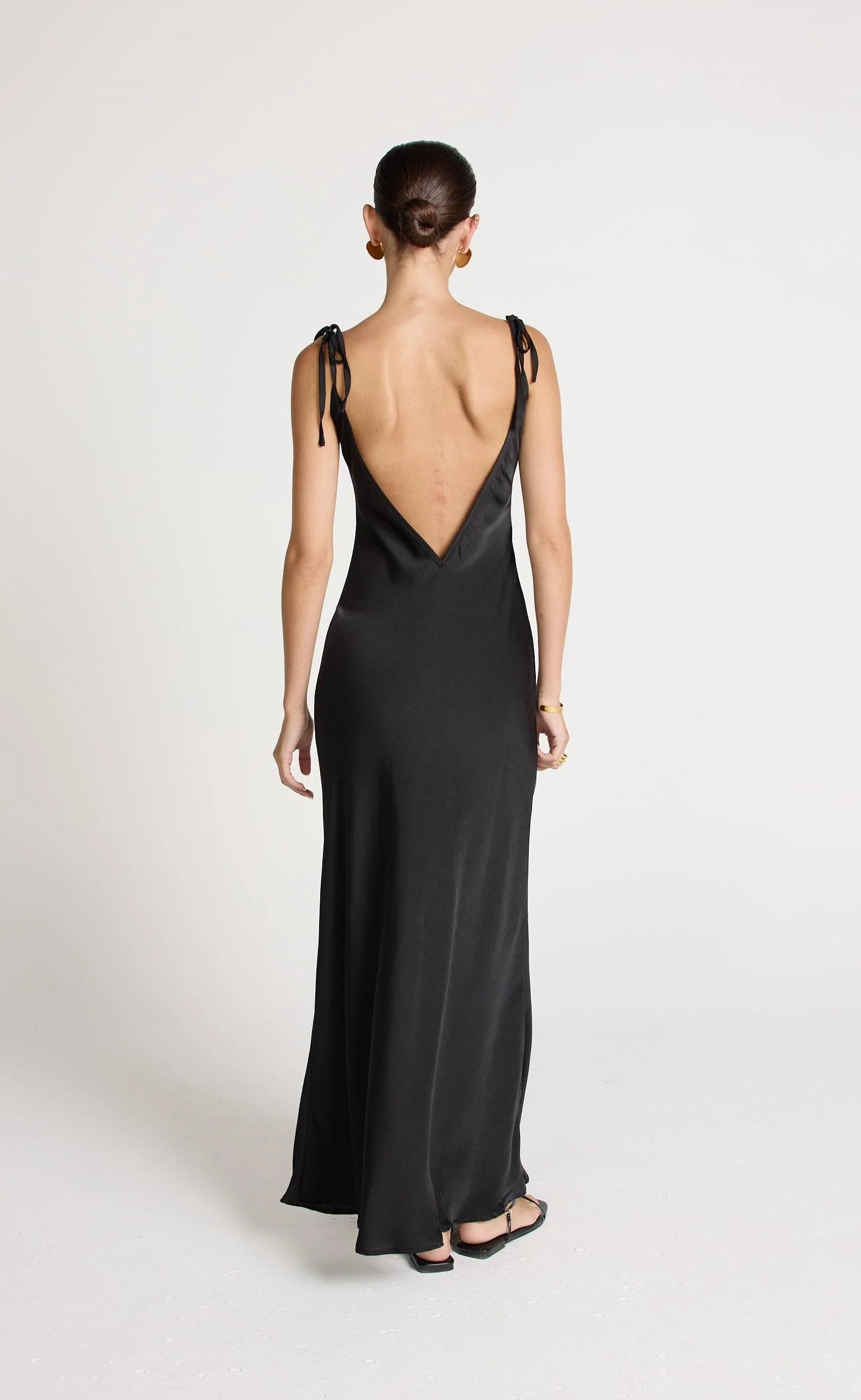 Jorjia Maxi Dress (Black) - Image 7