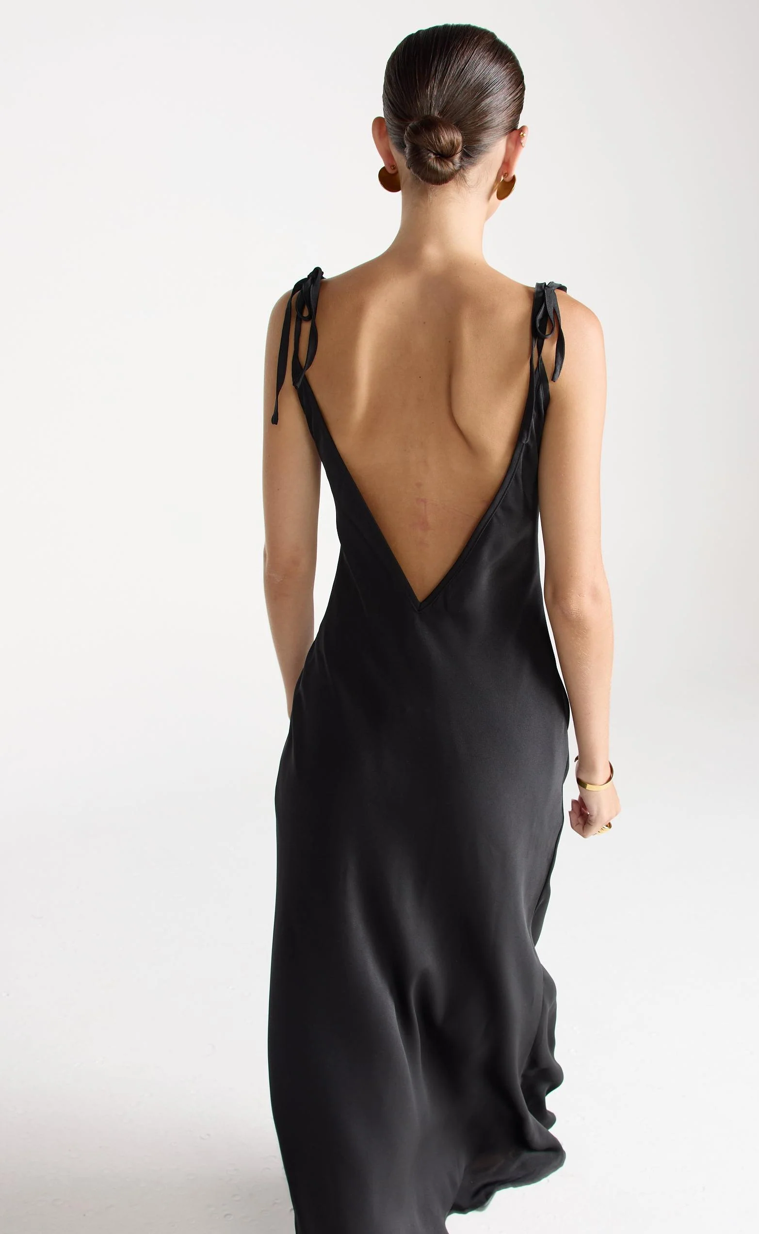 Jorjia Maxi Dress (Black) - Image 8