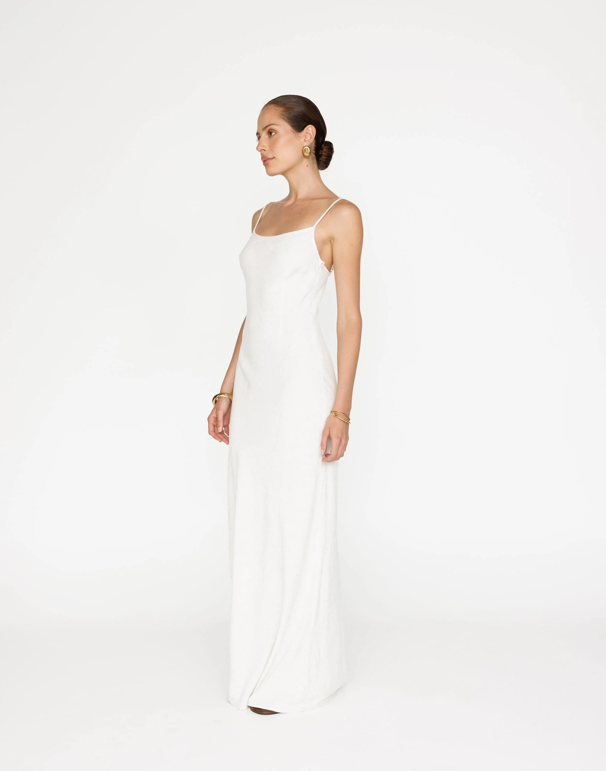 June Maxi Dress (Oat) - Image 5