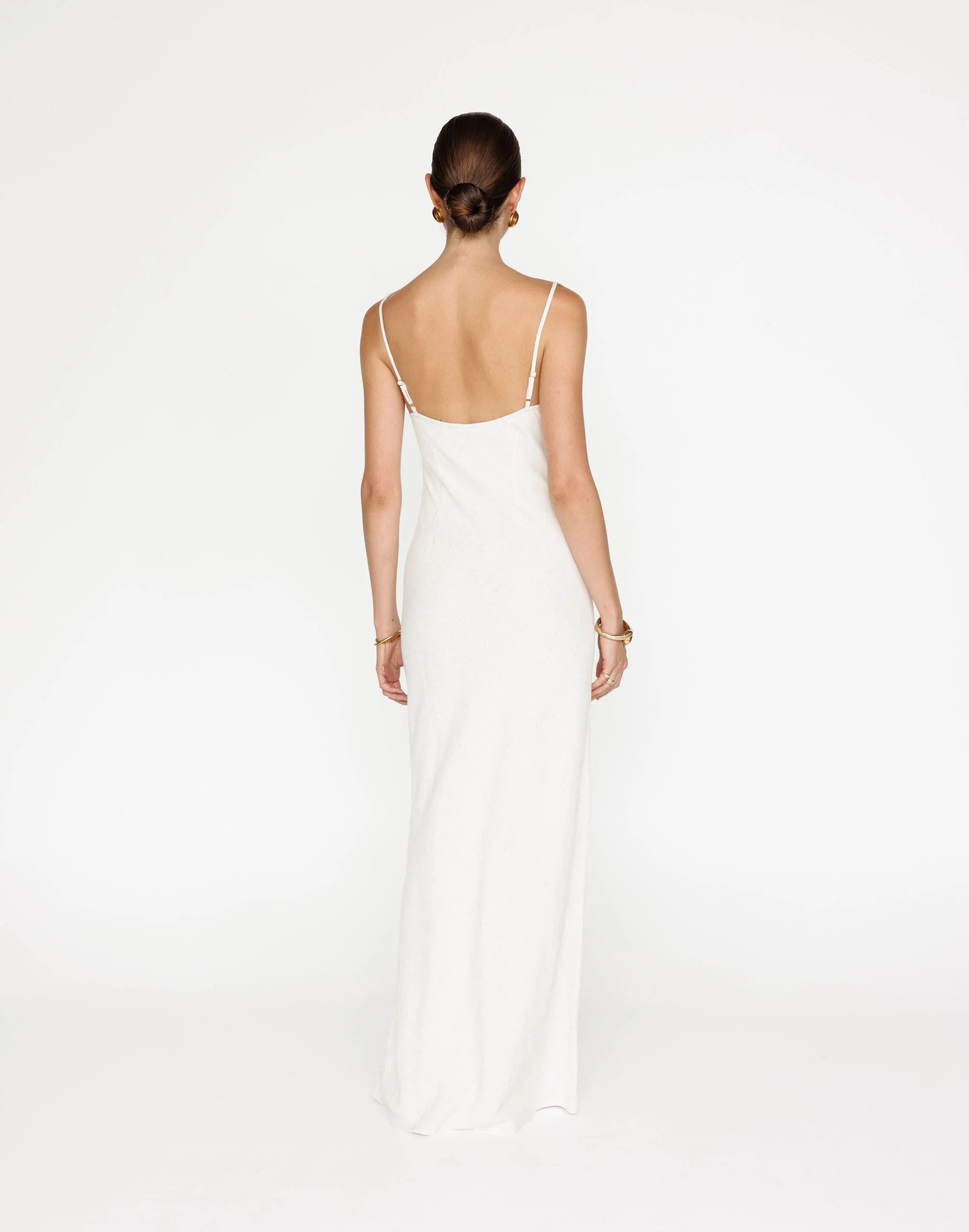 June Maxi Dress (Oat) - Image 8