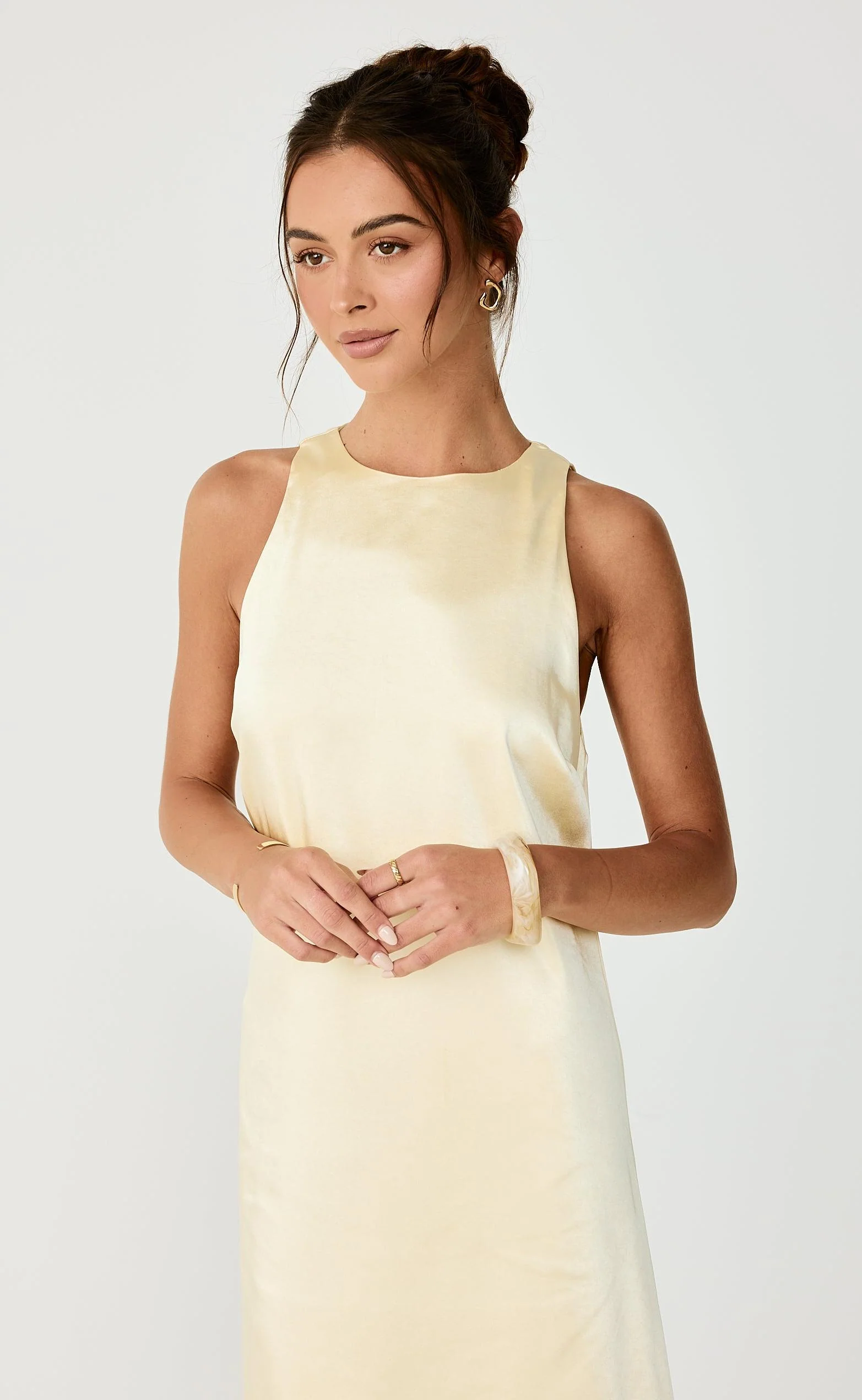 Juro Maxi Dress (Lemon) - Image 2