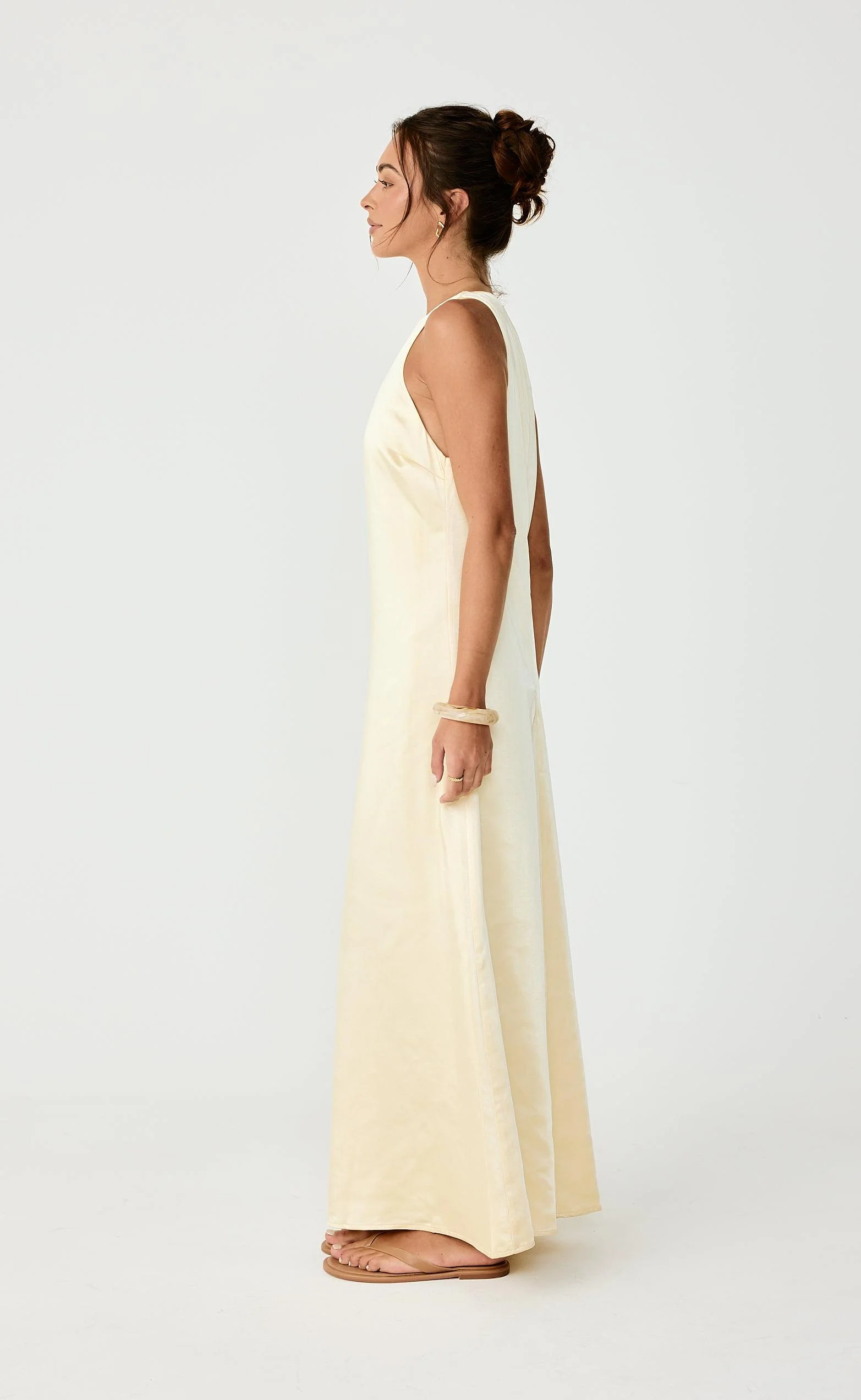 Juro Maxi Dress (Lemon) - Image 4