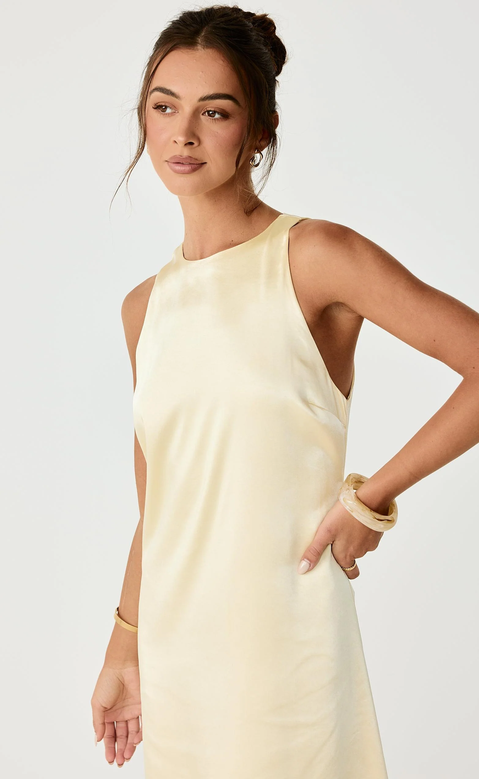 Juro Maxi Dress (Lemon) - Image 7