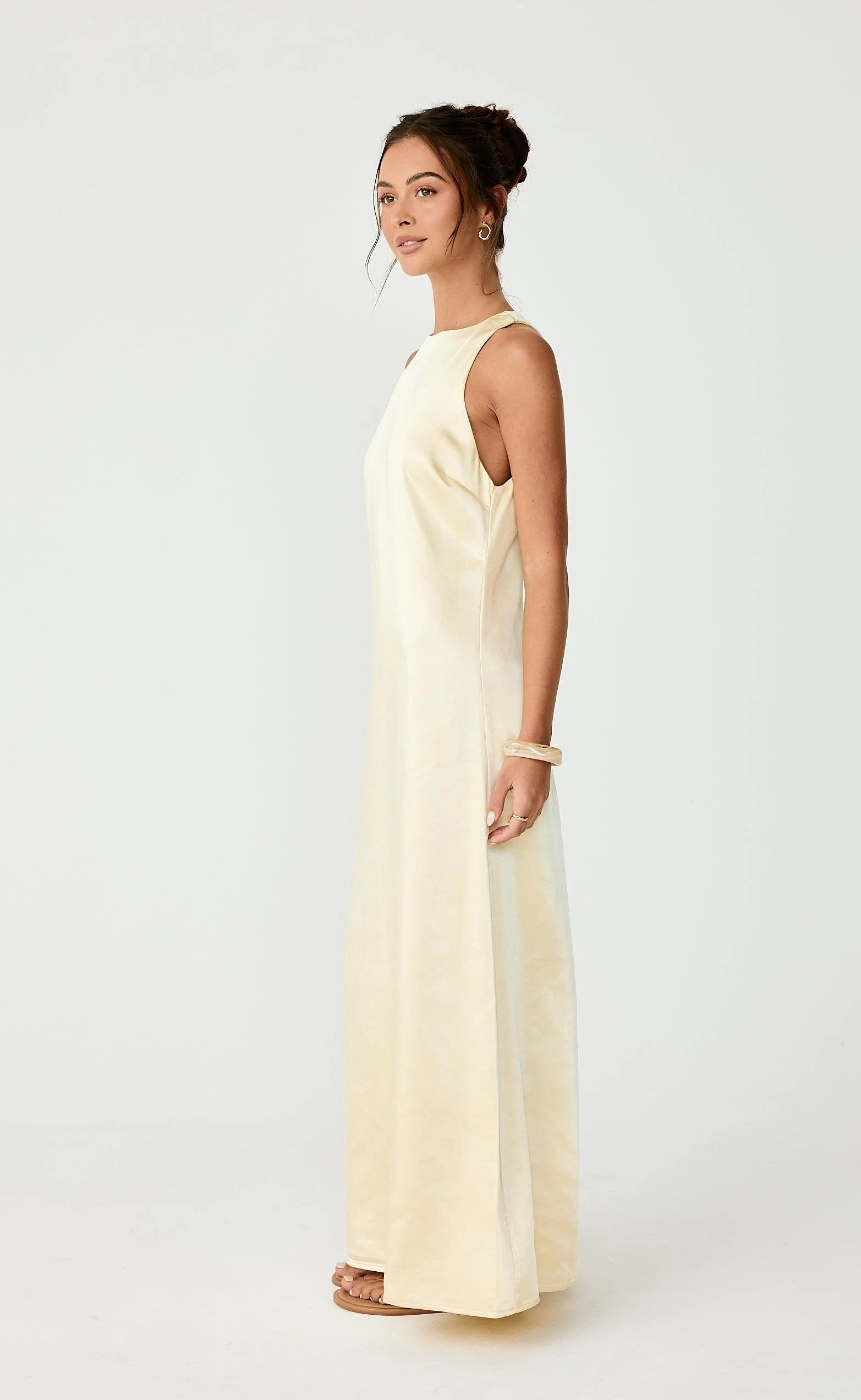 Juro Maxi Dress (Lemon) - Image 9