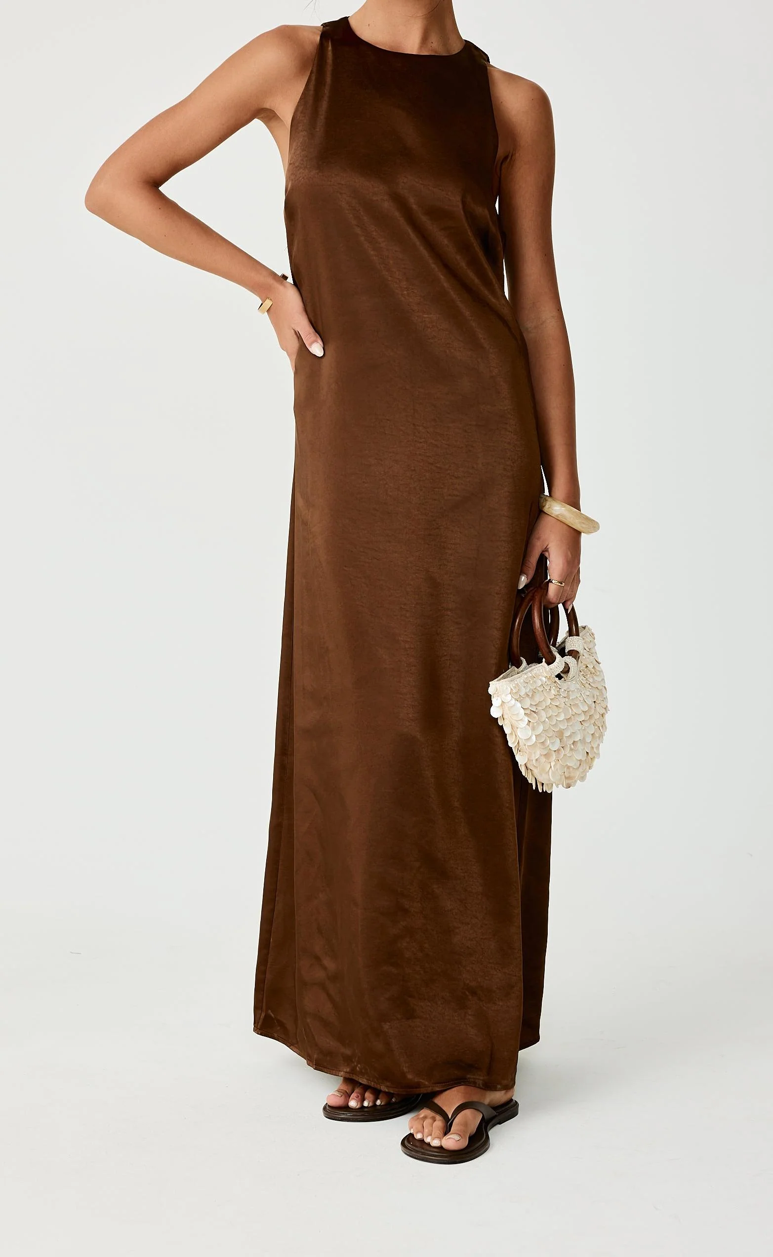 Juro Maxi Dress (Toffee) - Image 2