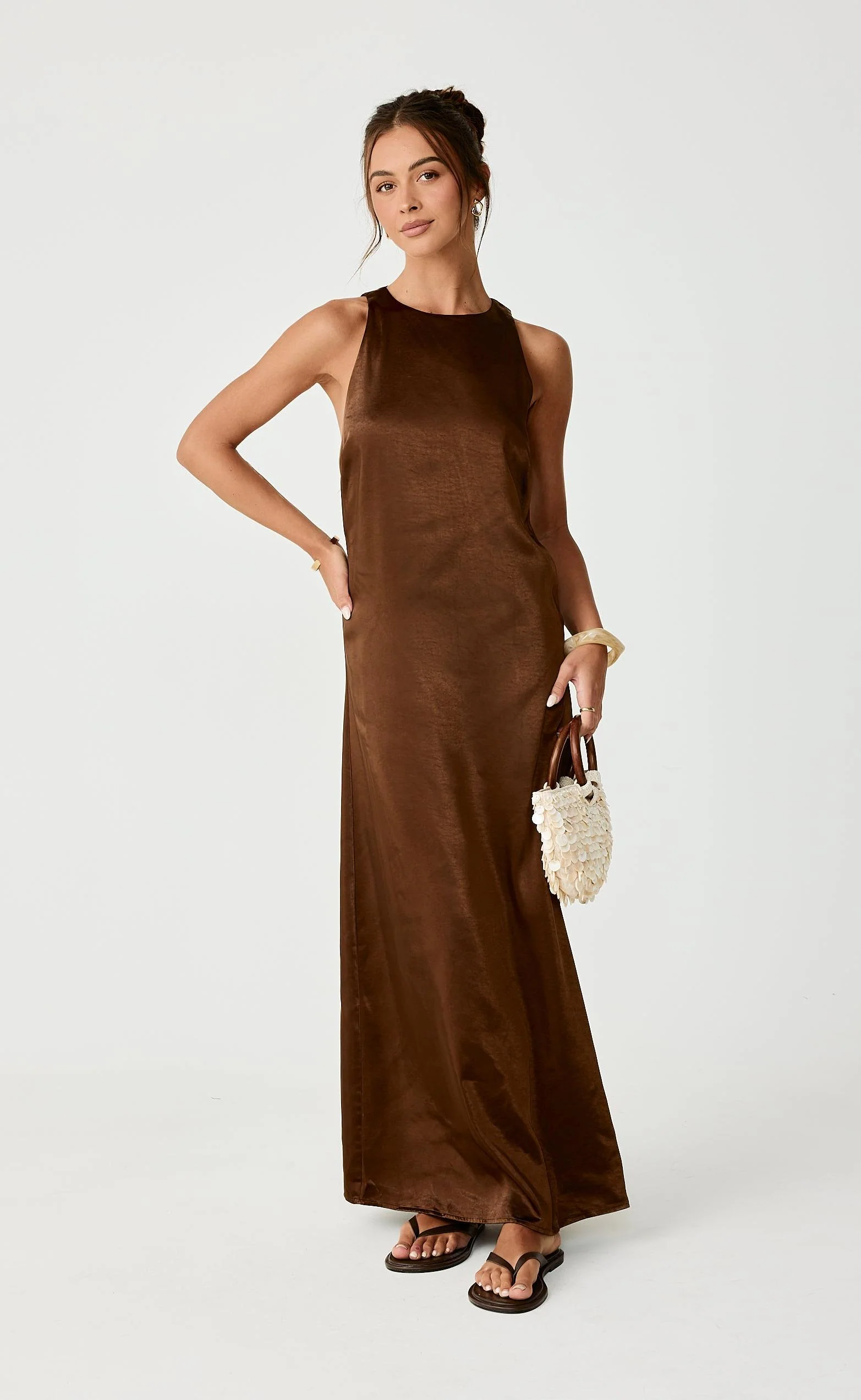 Juro Maxi Dress (Toffee) - Image 5