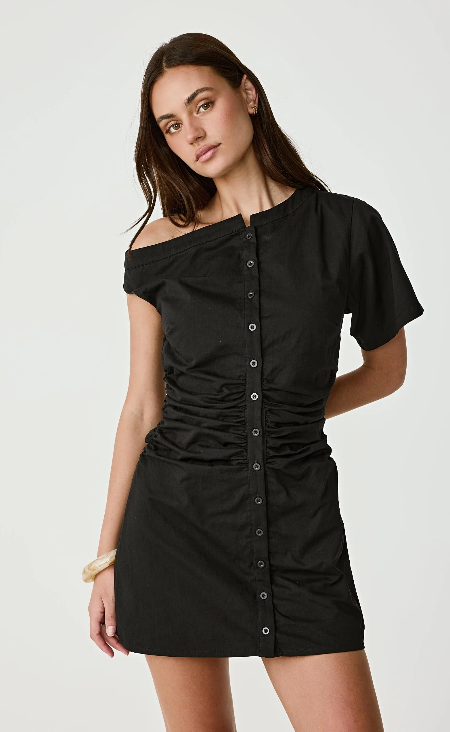Justin Mini Dress (Black) - Image 6
