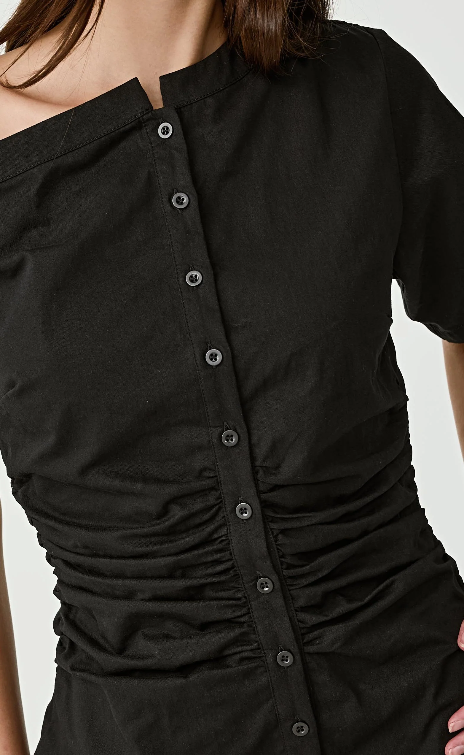 Justin Mini Dress (Black) - Image 7