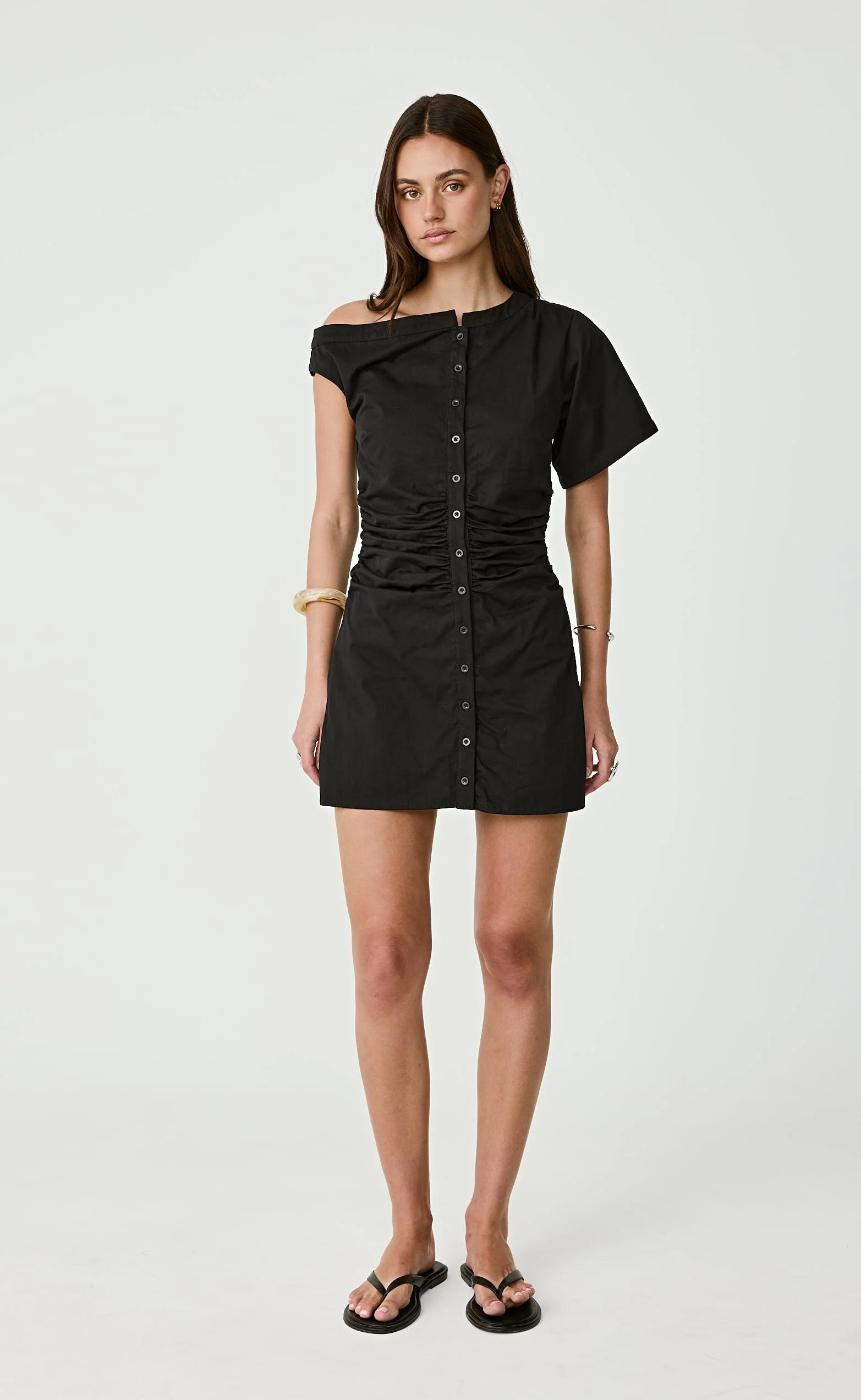 Justin Mini Dress (Black) - Image 8