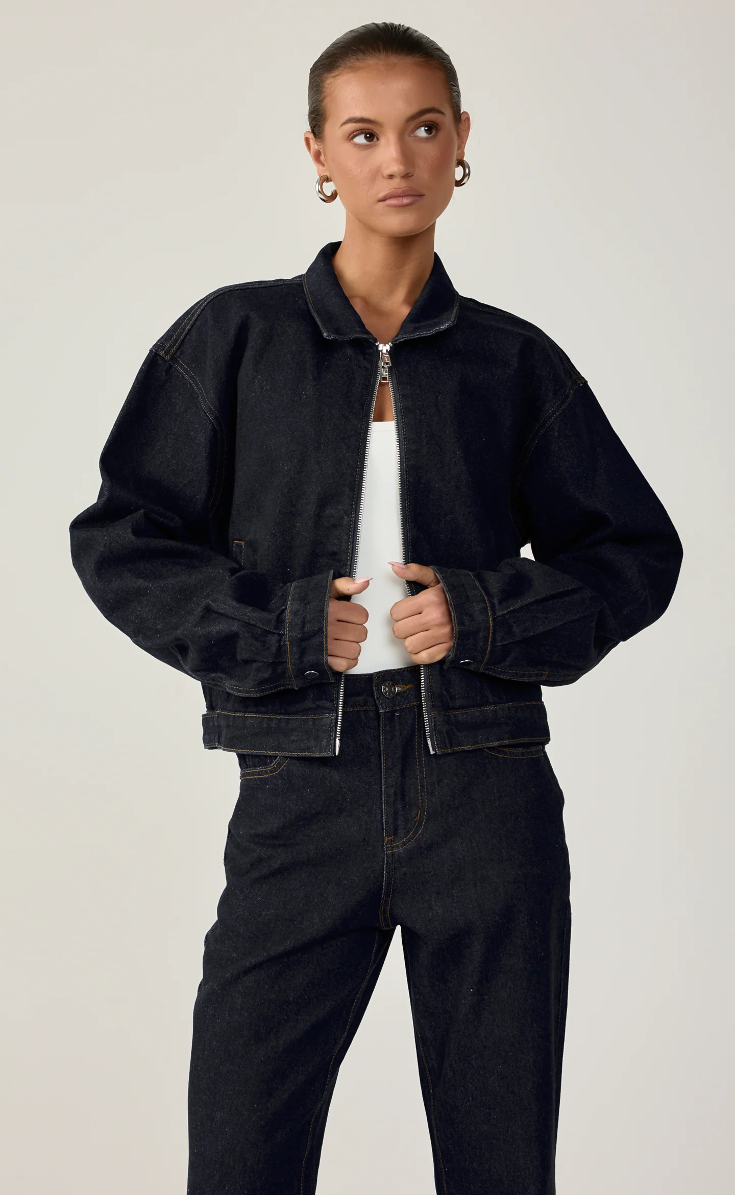 Kace Jacket (Navy Blue Denim) - Image 5