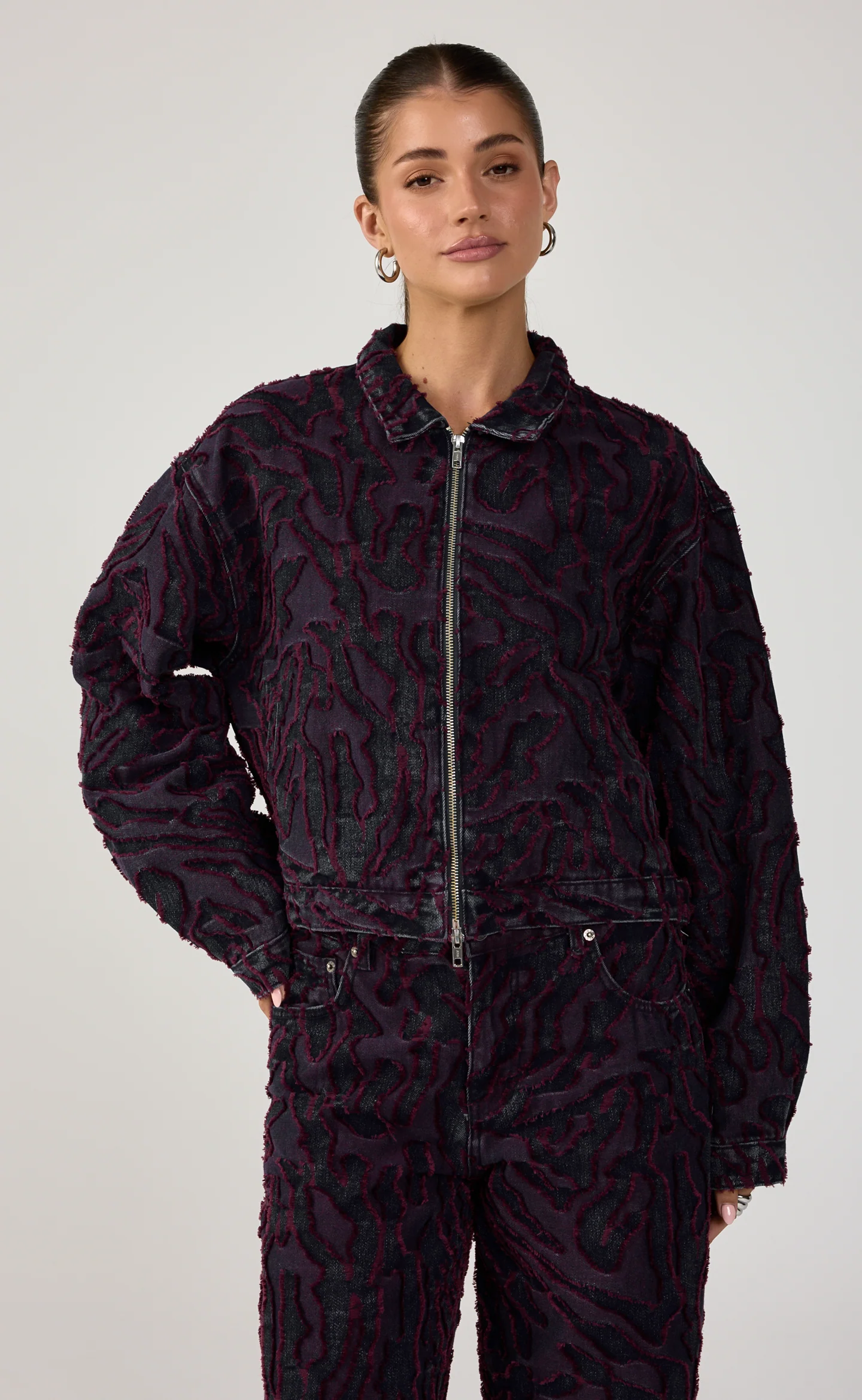 Kace Jacket (Textured Denim) - Image 6