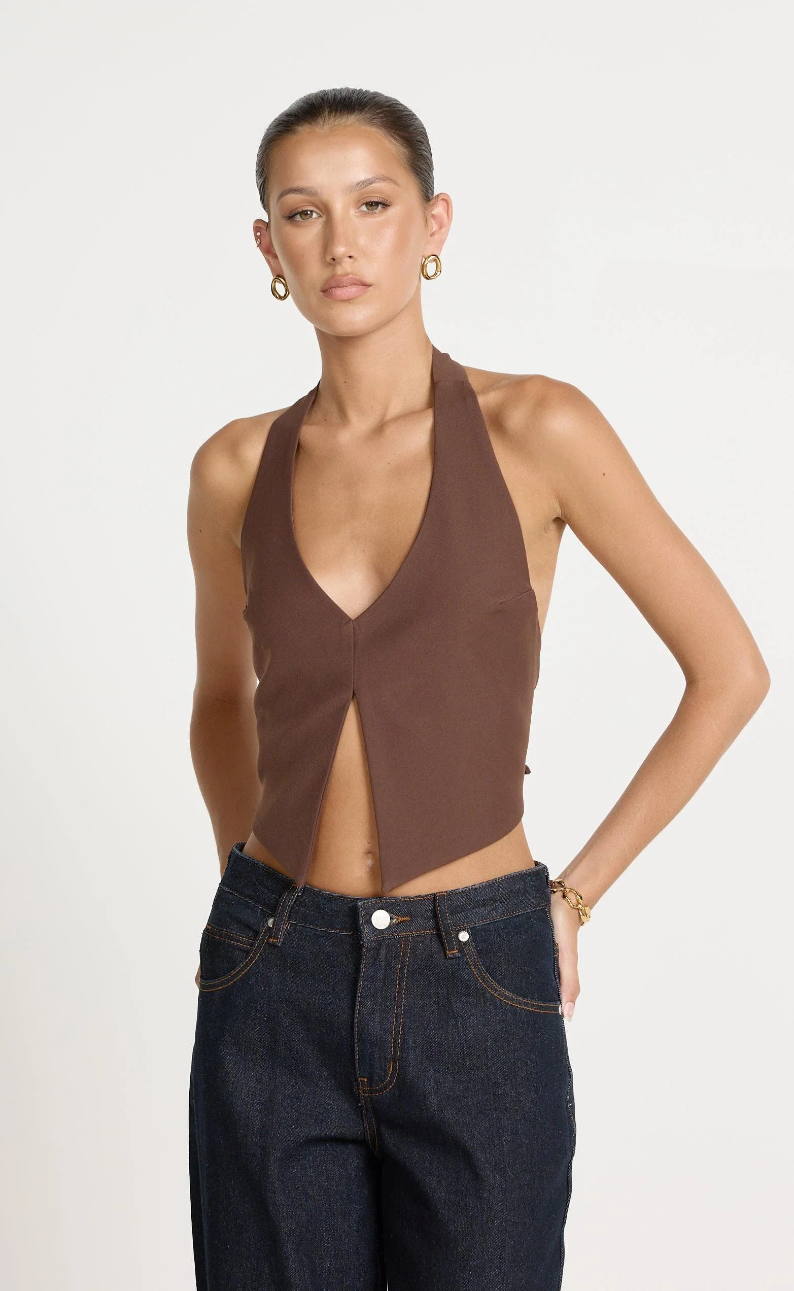 Kailani Top (Cocoa) - Image 2