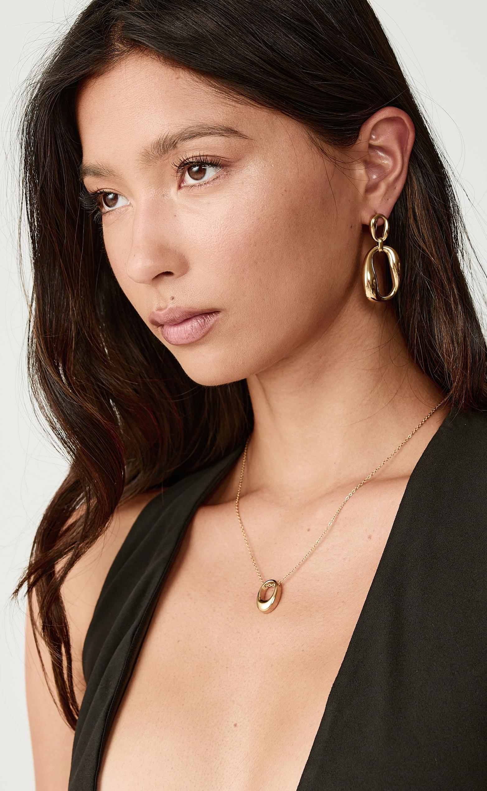 Kalie Earrings (Gold) - Image 3