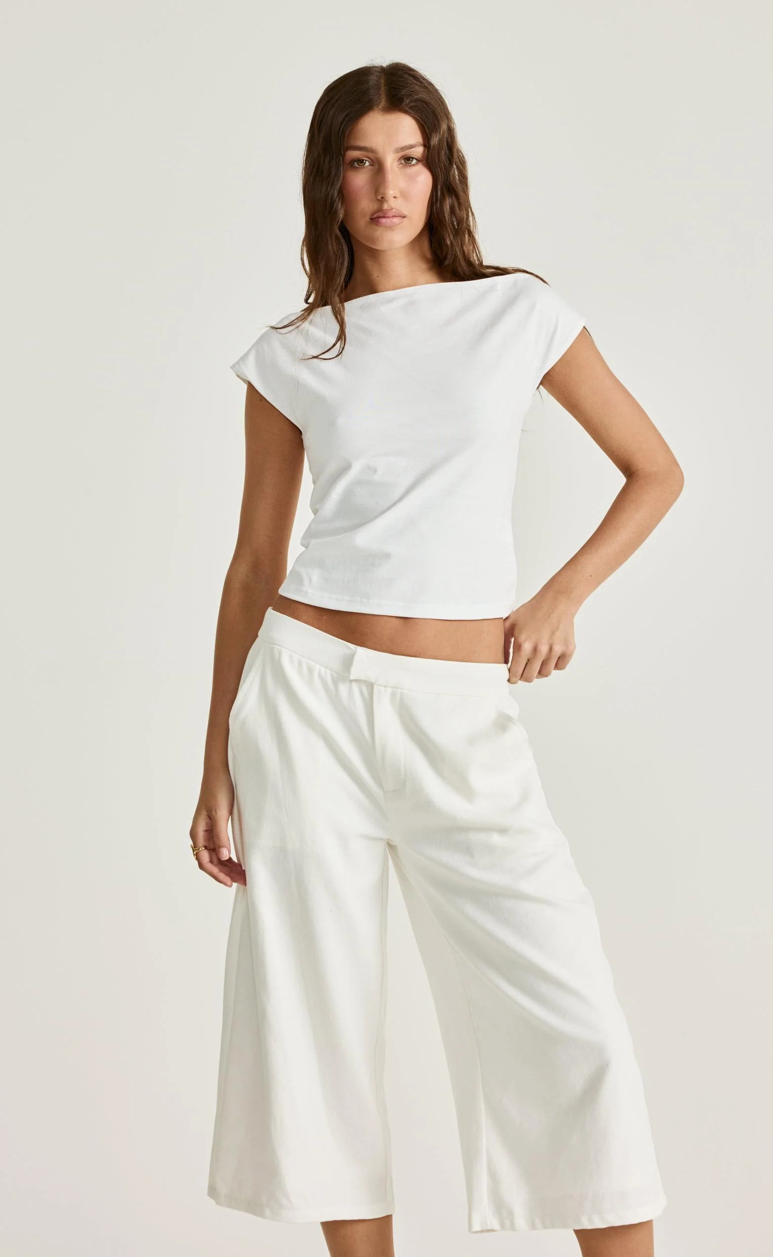 Katia Midi Pants (White) - Image 6