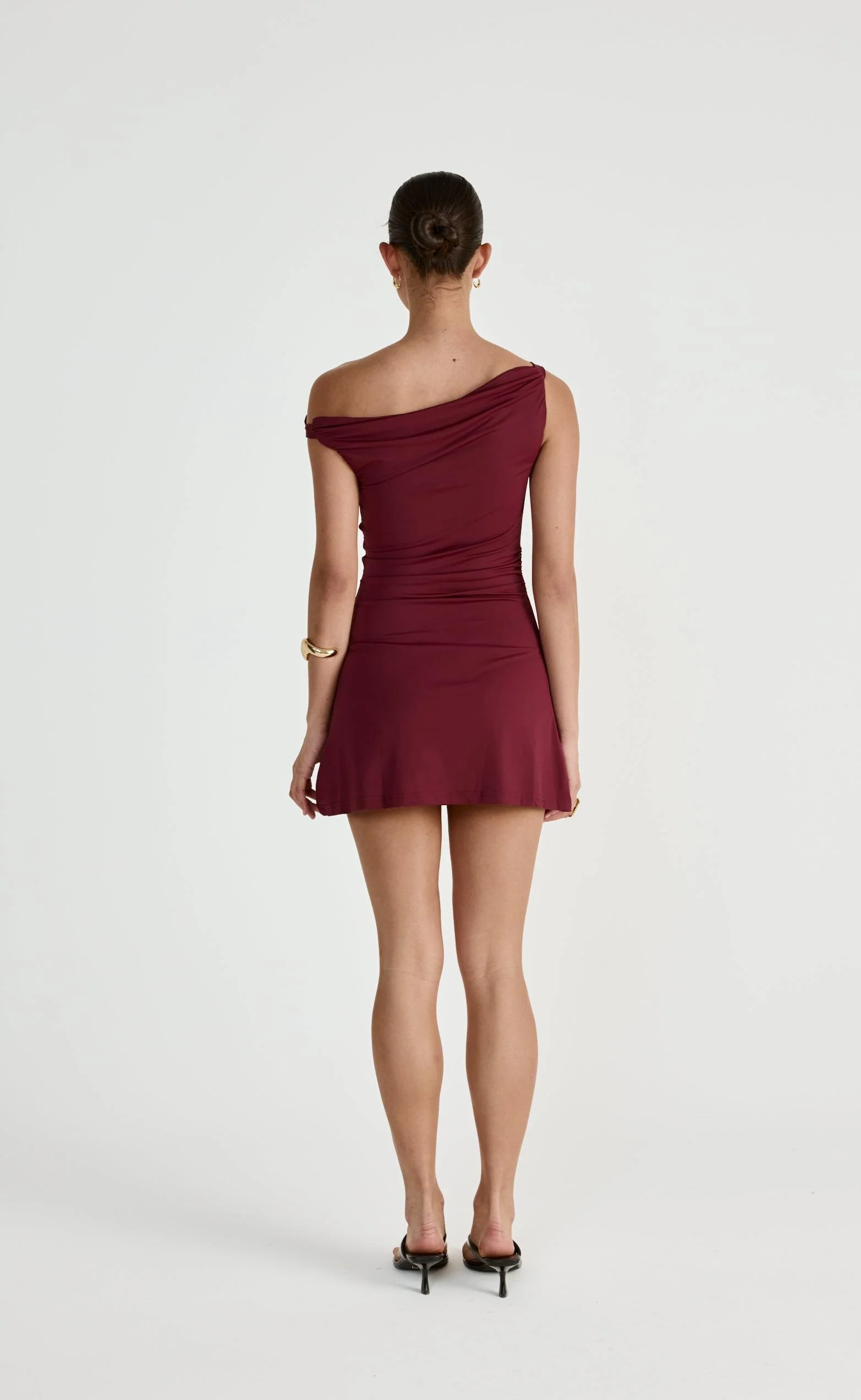 Keegan Mini Dress (Plum) - Image 2