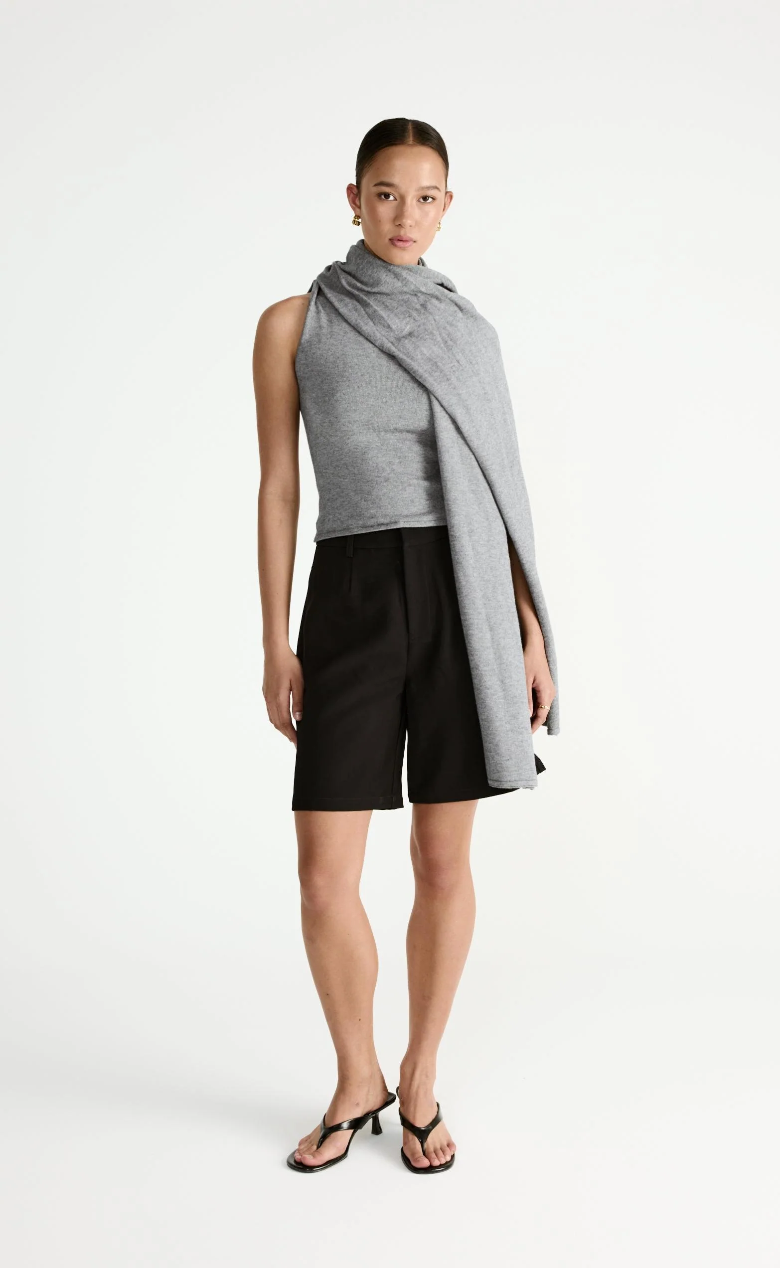 Kensington Top (Grey Marle) - Image 4