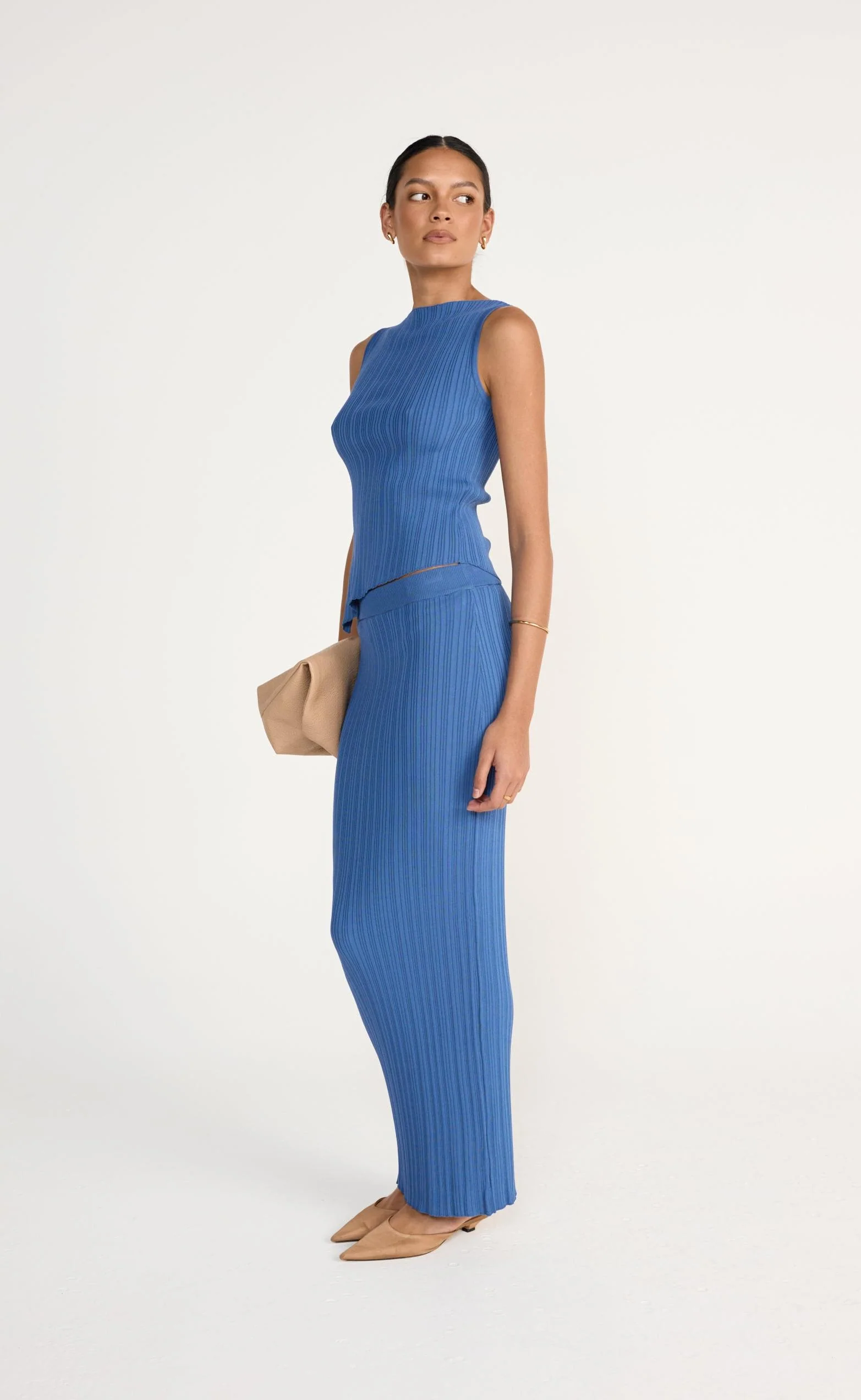 Kienna Maxi Skirt (Sapphire) - Image 4