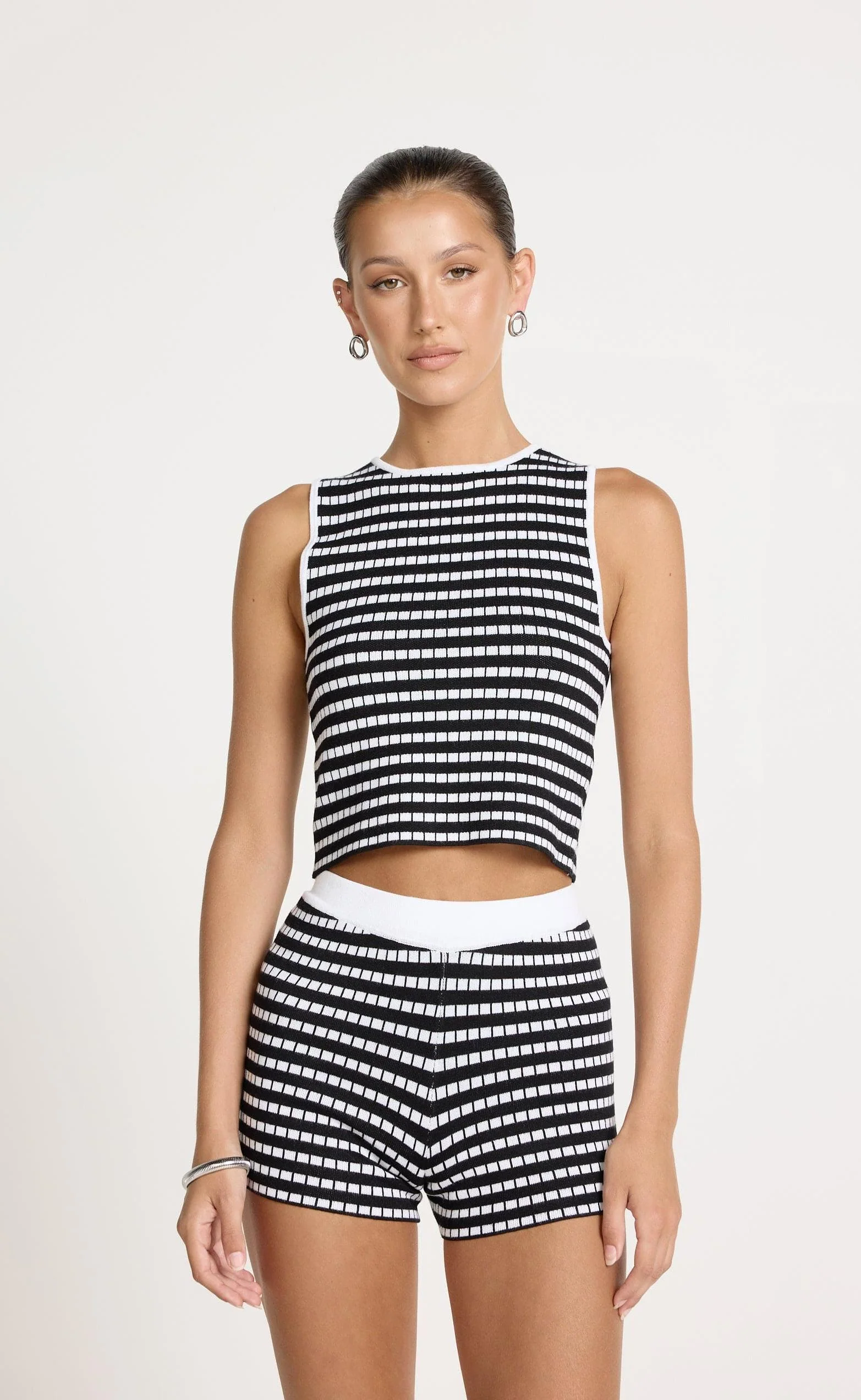 Kika Shorts (Black/White) - Image 6