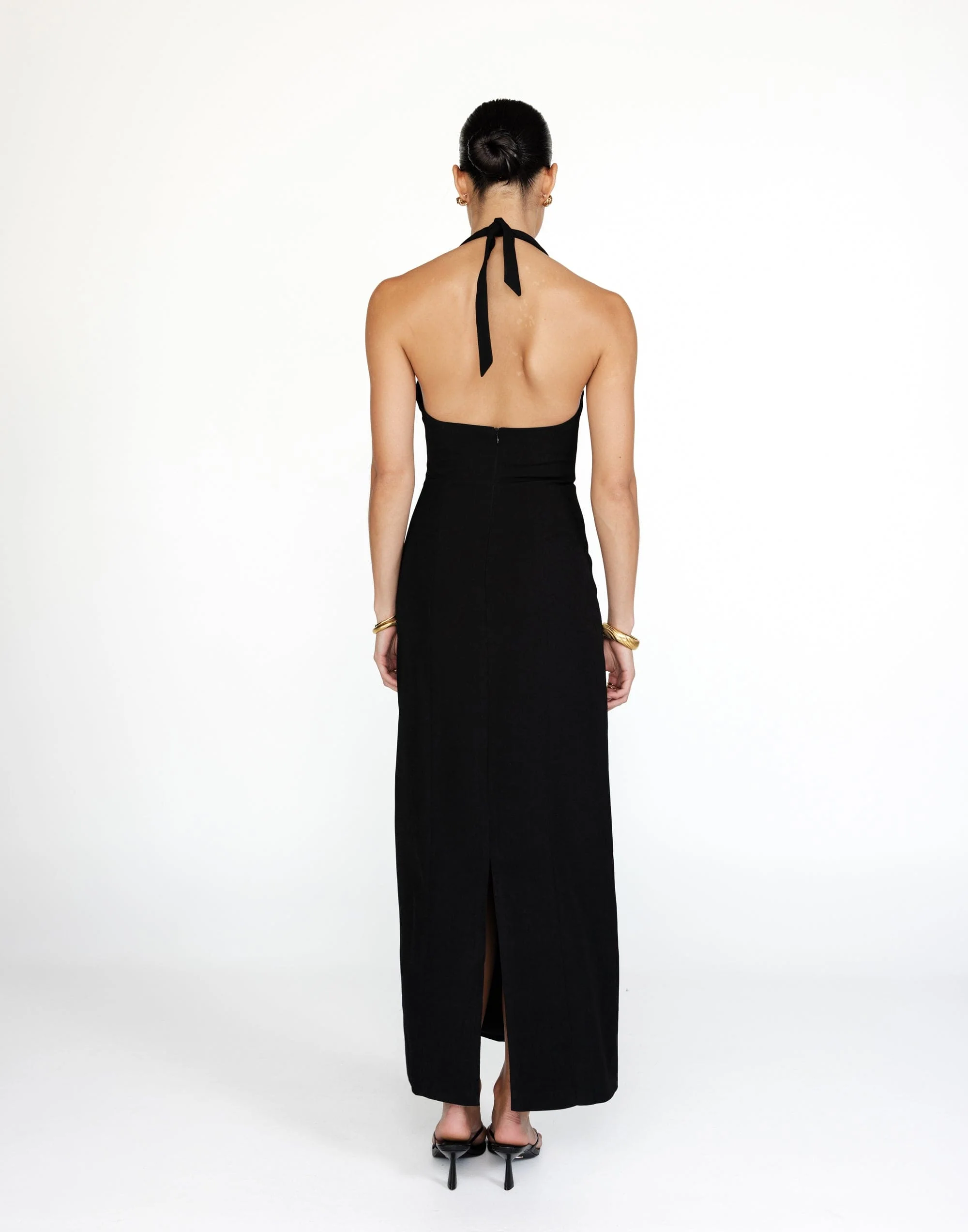 Kit Maxi Dress (Black) - Image 5