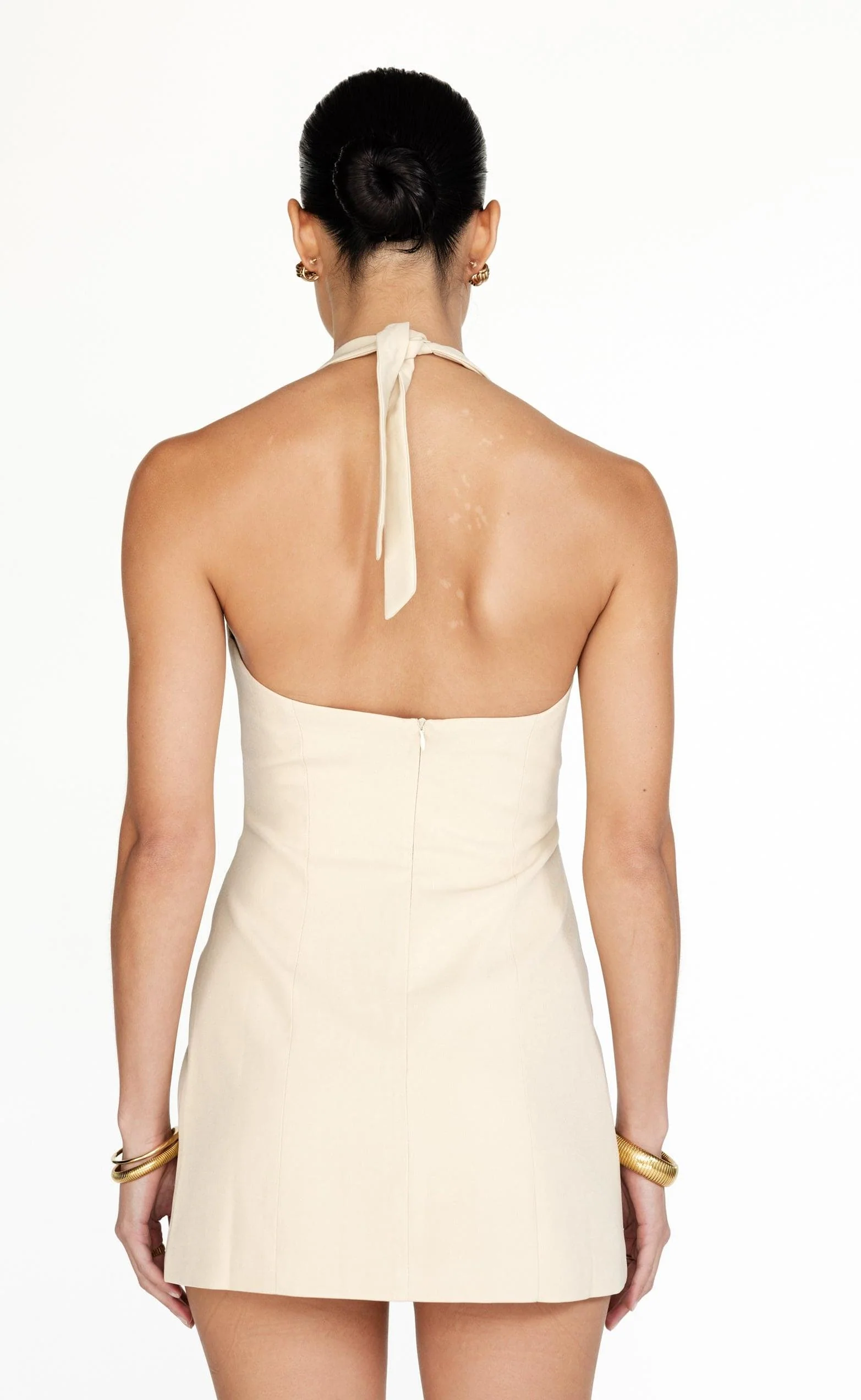 Kit Mini Dress (Sandstone) - Image 4