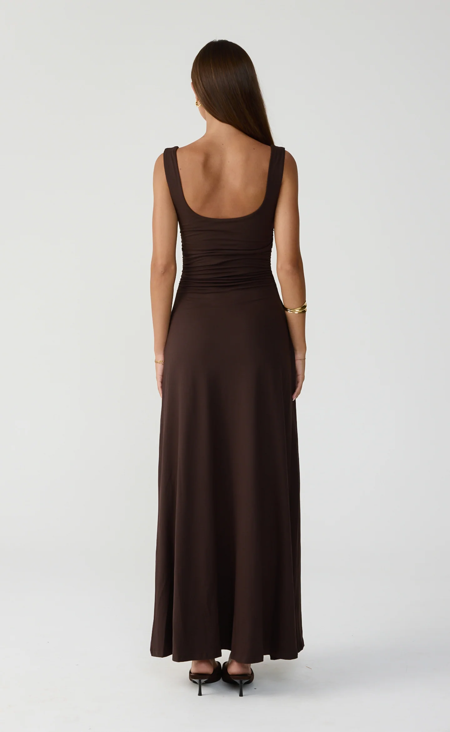Koa Maxi Dress (Chocolate) - Image 3