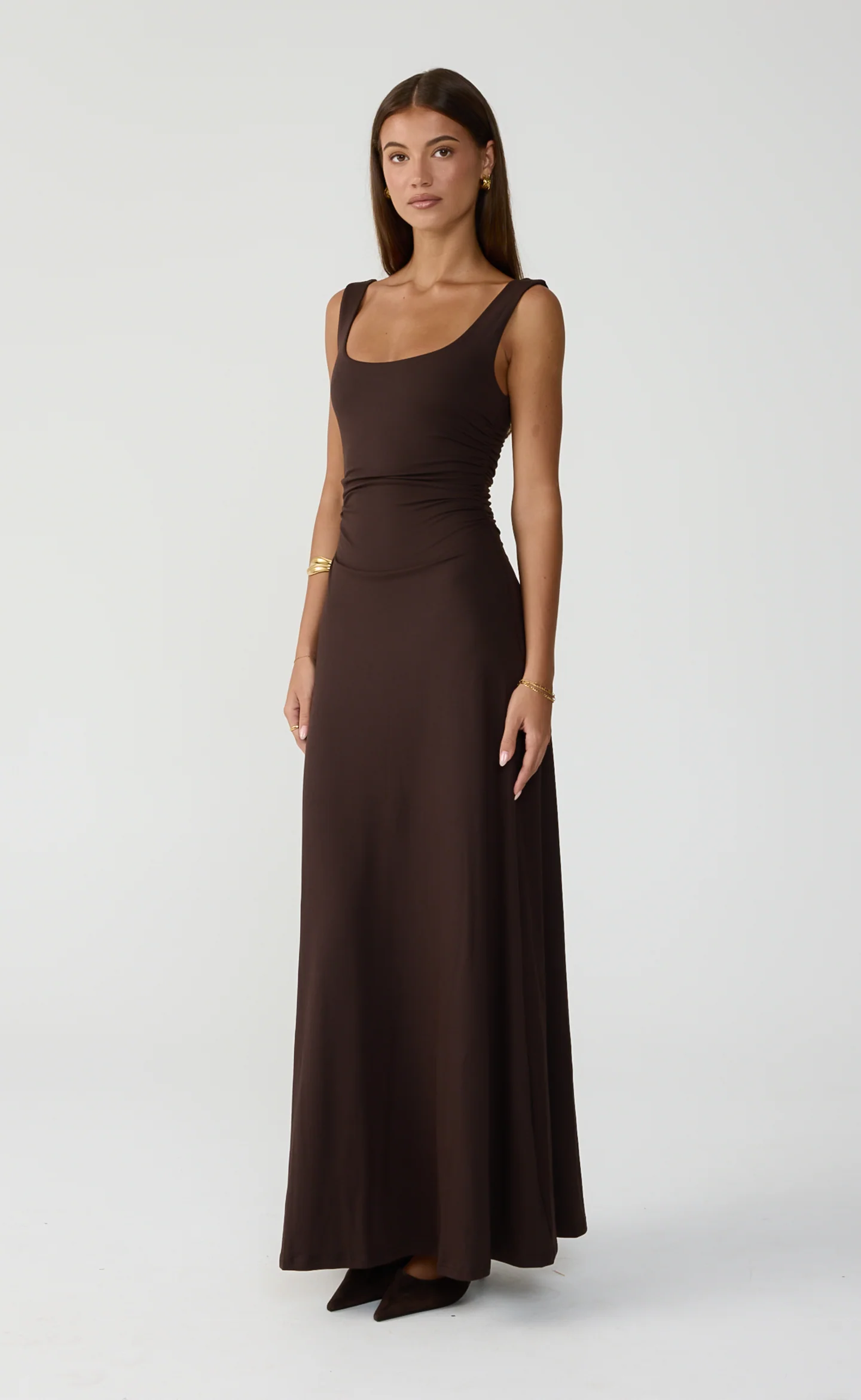 Koa Maxi Dress (Chocolate) - Image 7