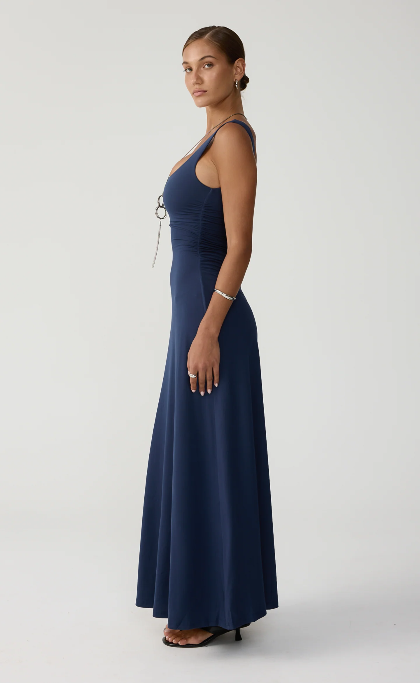 Koa Maxi Dress (Navy) - Image 4