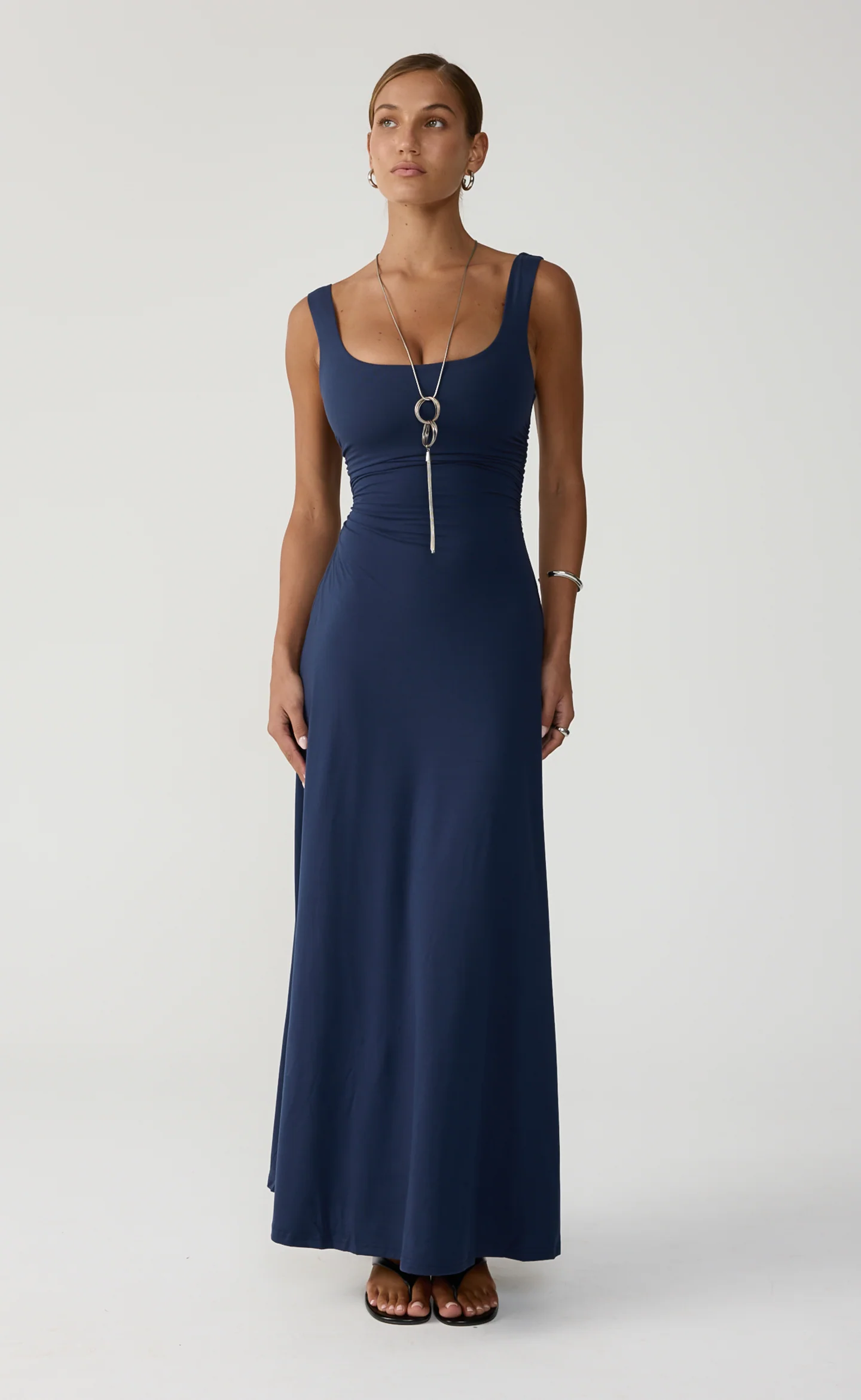 Koa Maxi Dress (Navy) - Image 6