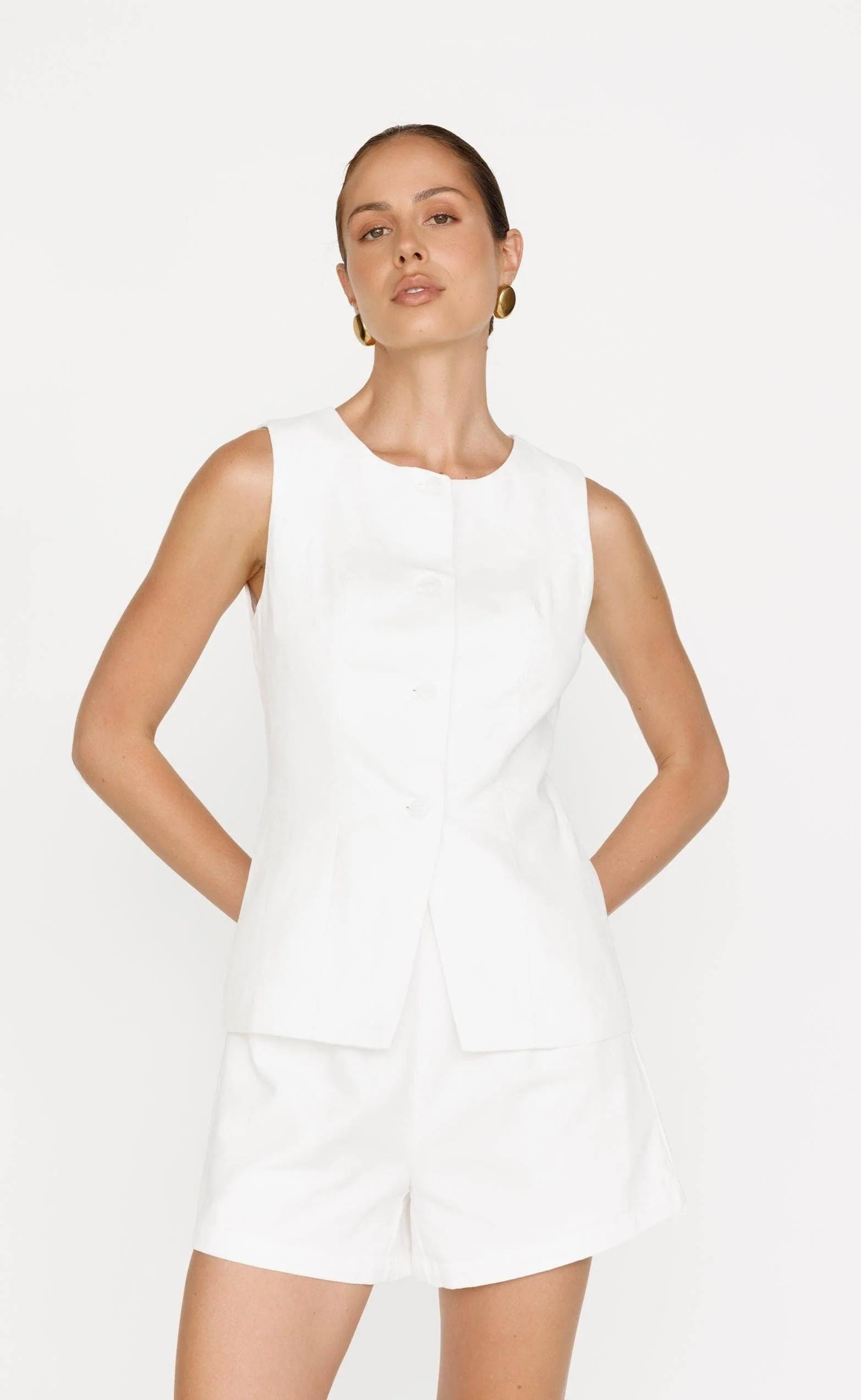 Kristen Shorts (White) - Image 7