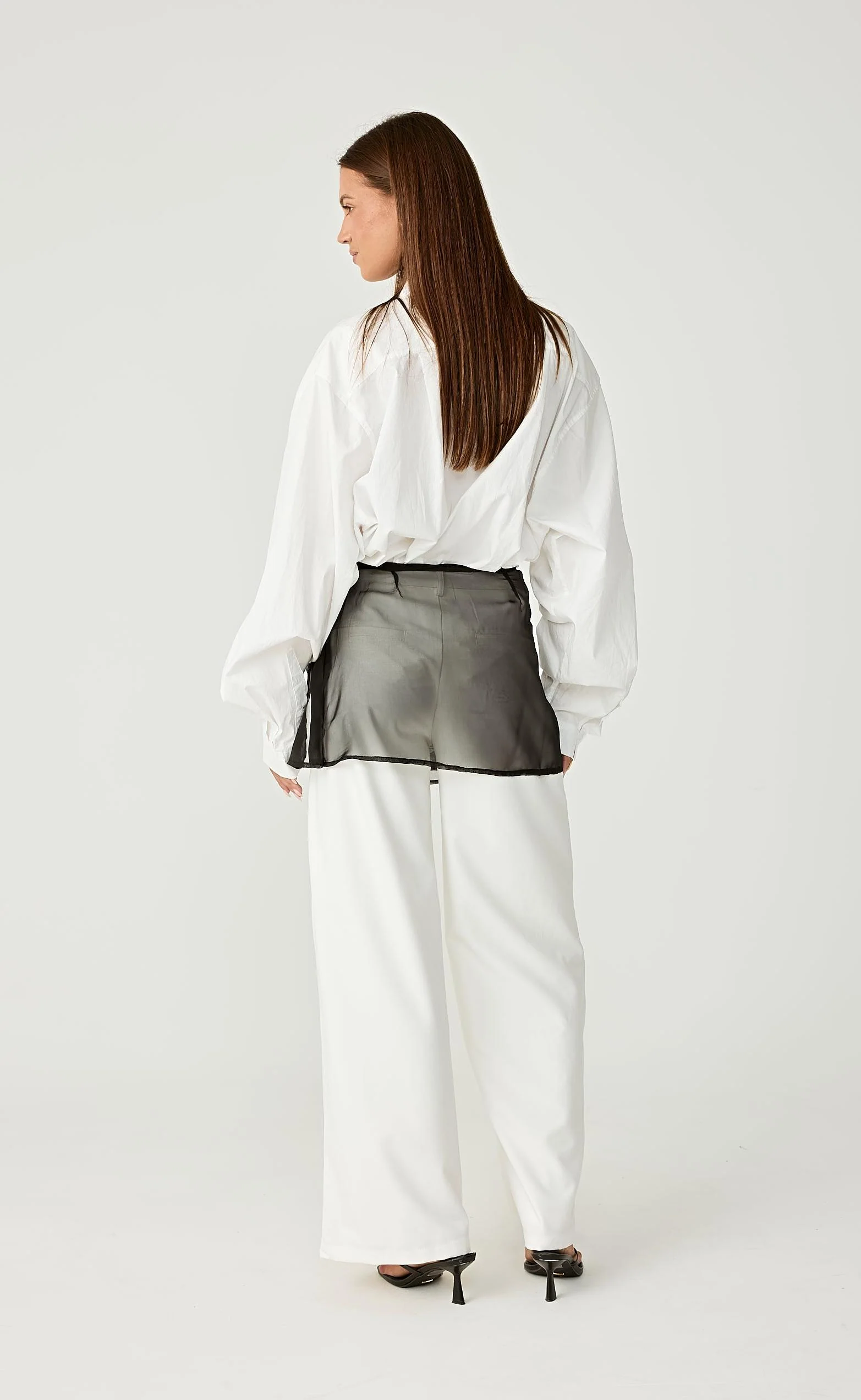 Kyler Mini Skirt (Black) - Image 2