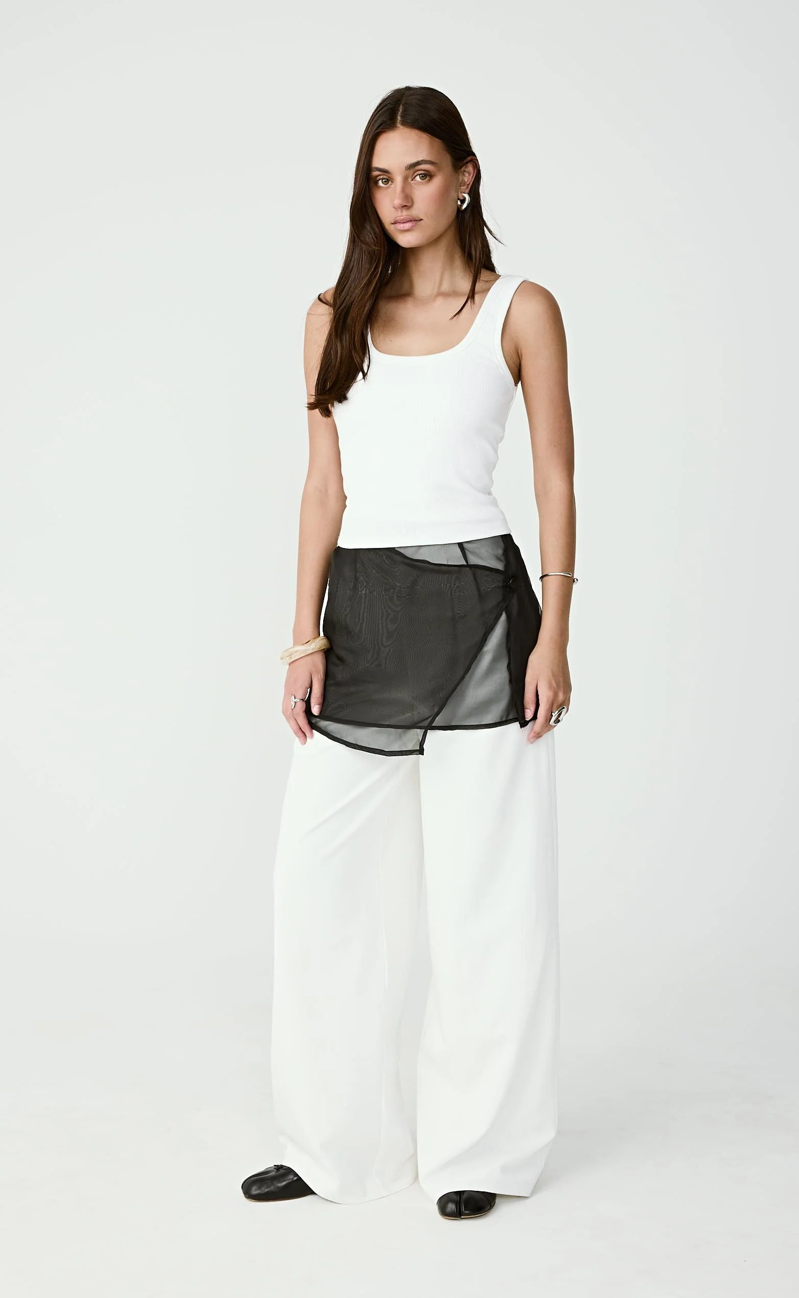 Kyler Mini Skirt (Black) - Image 5