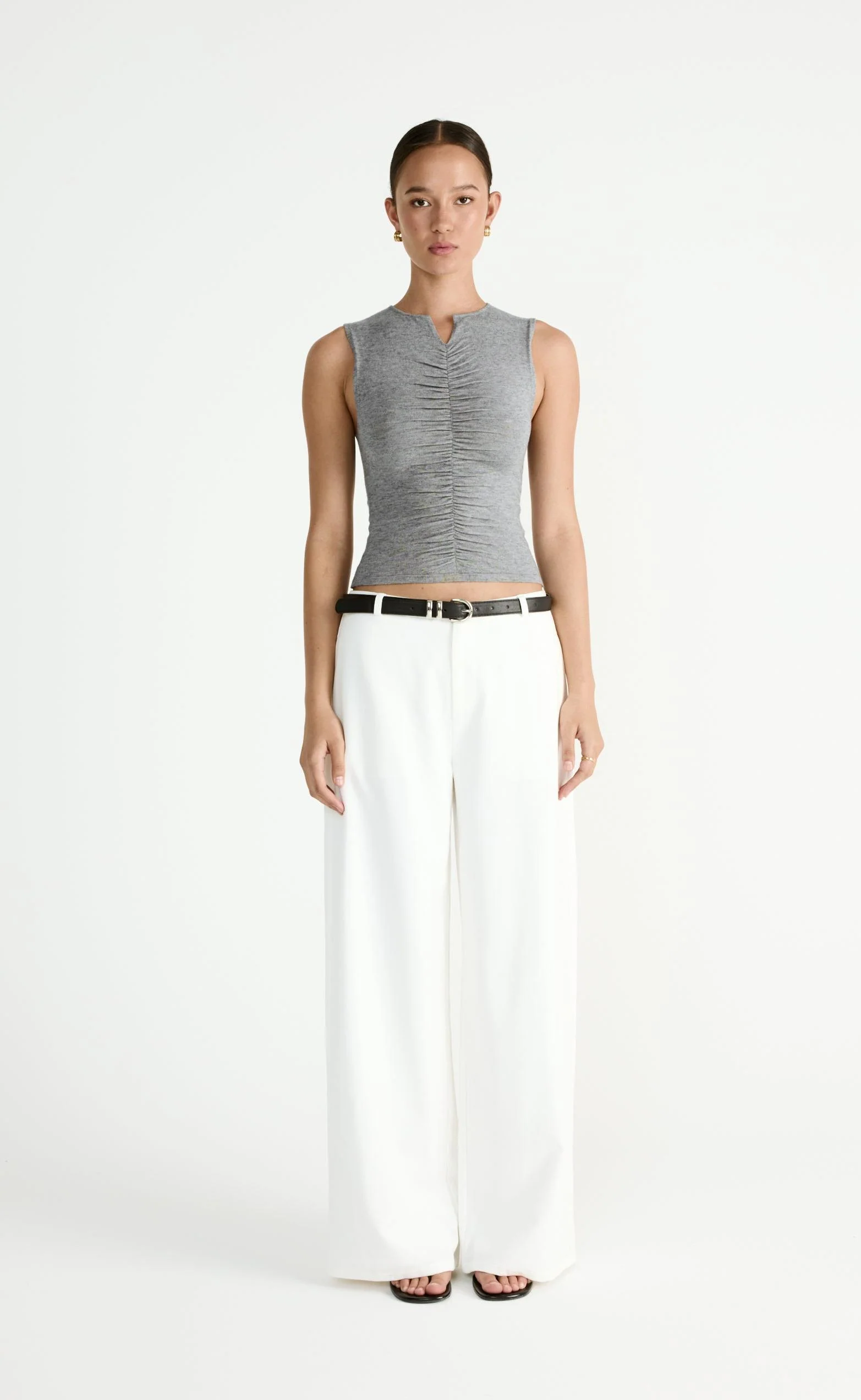 Laney Top (Grey Marle) - Image 4