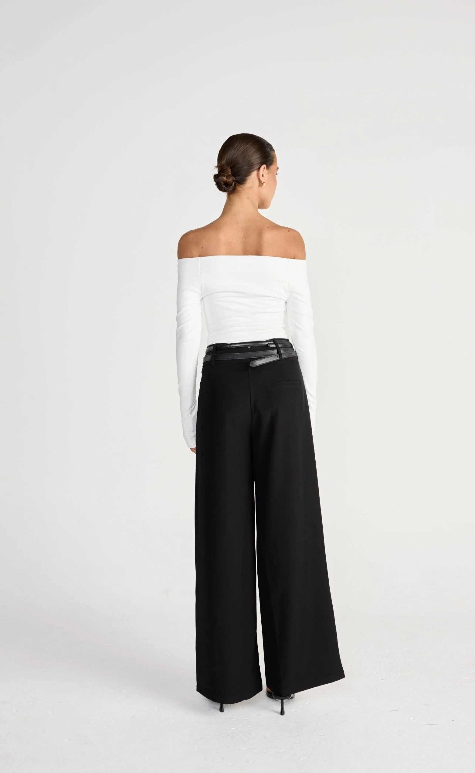 Liora Long Sleeve Top (White) - Image 7