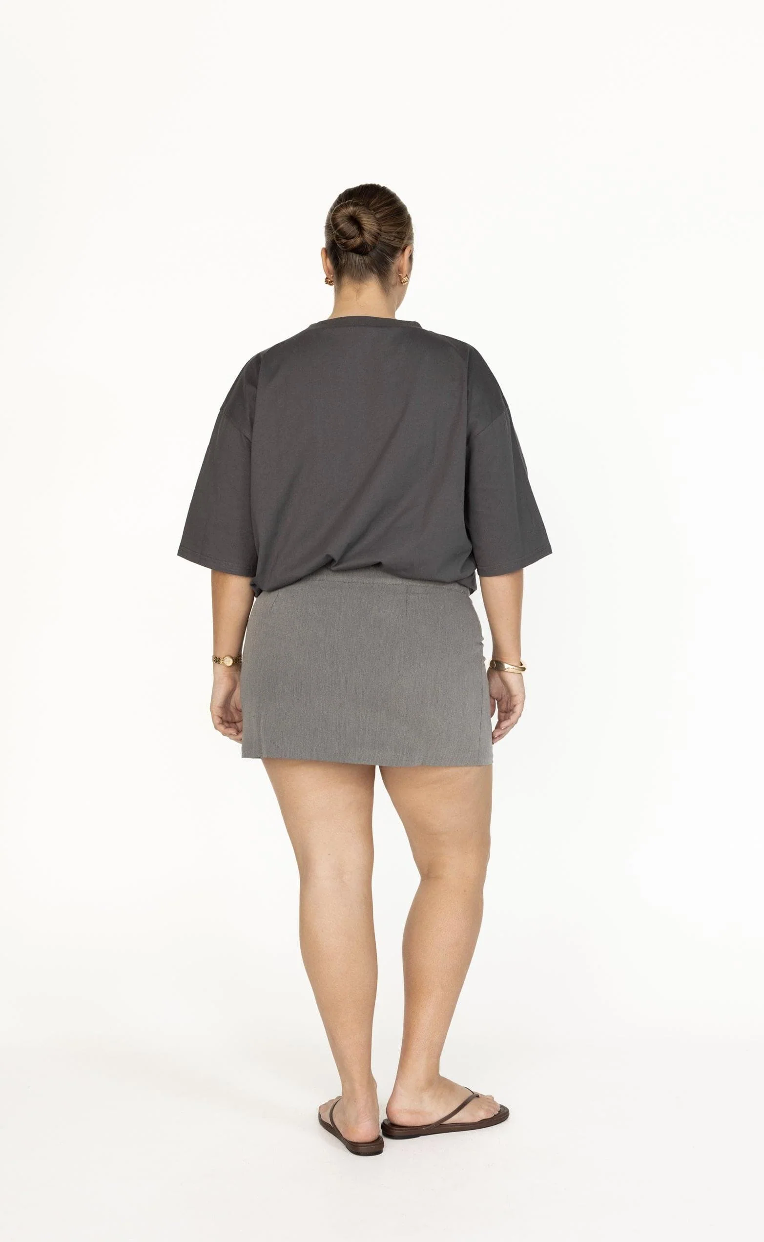 Luca Oversized Tee (Slate) - Image 3