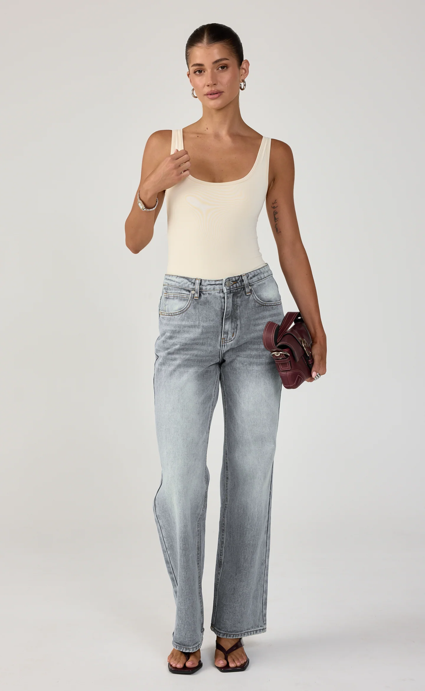 Lukas Bodysuit (Oat) - Image 2