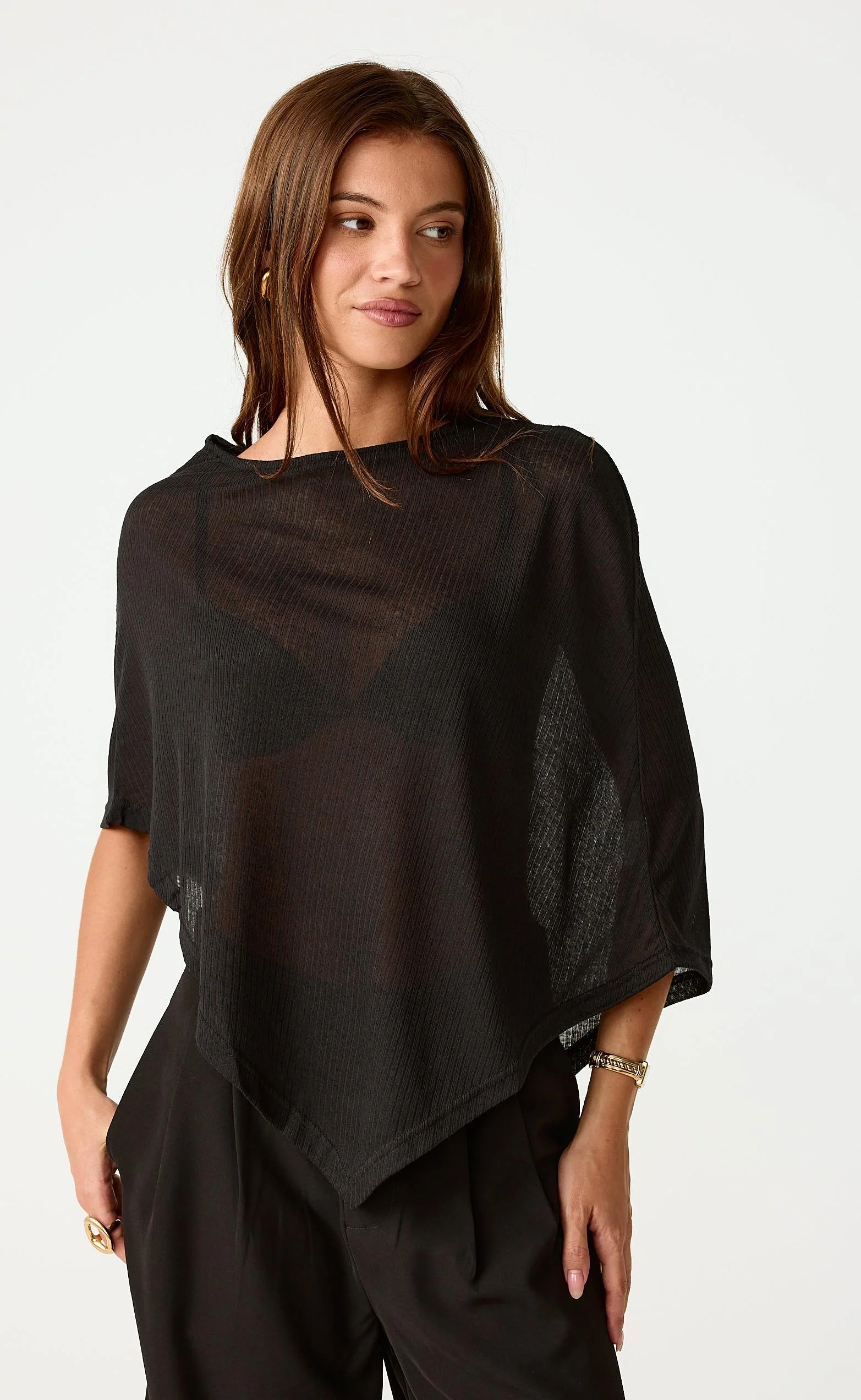 Lula Poncho (Black) - Image 7