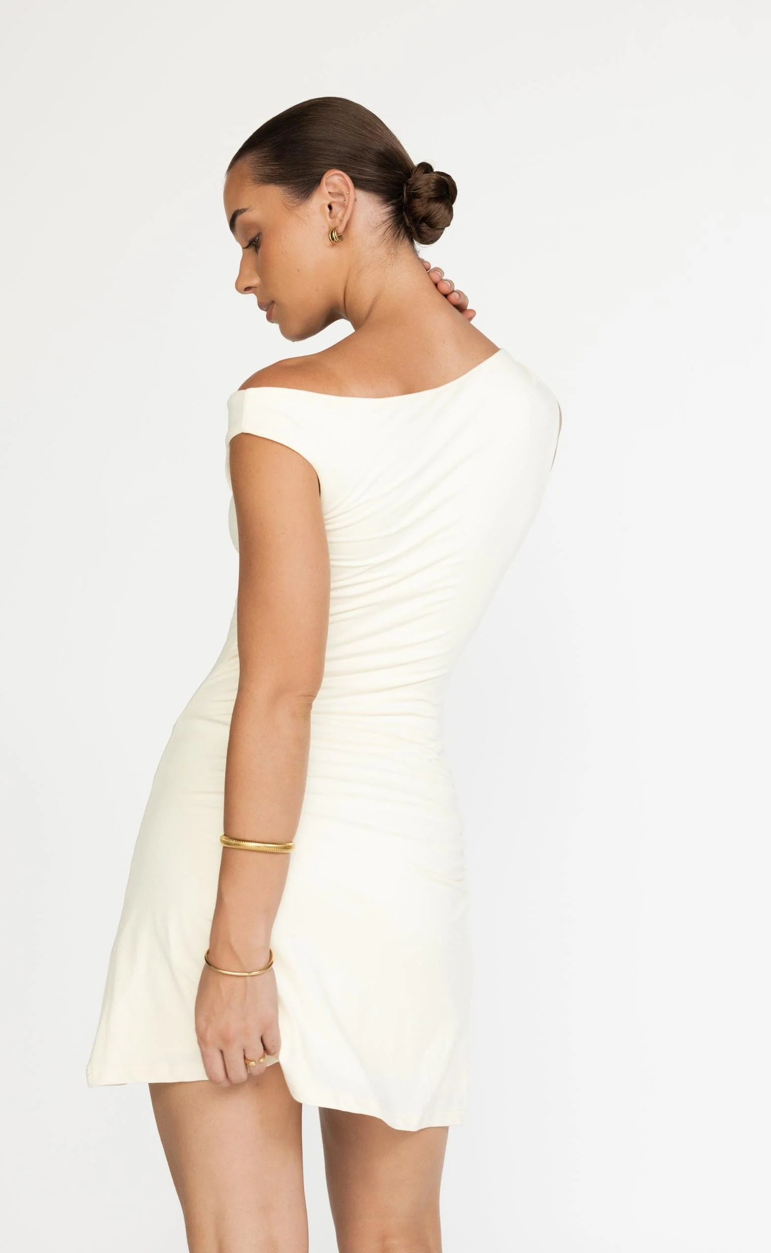 Lulu Mini Dress (Butter) - Image 7