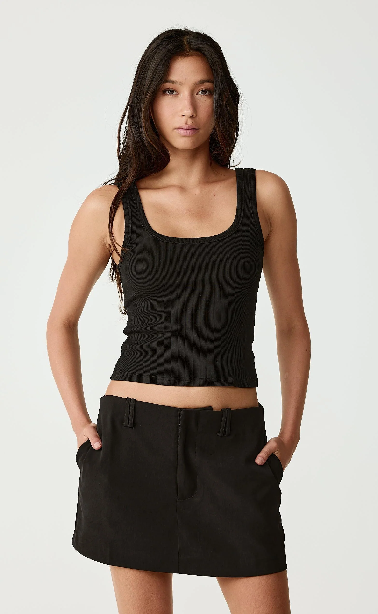 Lupe Skort (Black) - Image 2