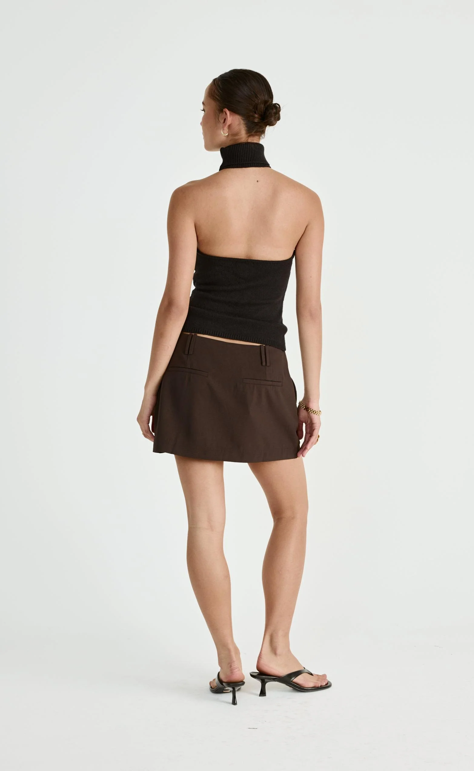 Lupe Skort (Chocolate) - Image 5