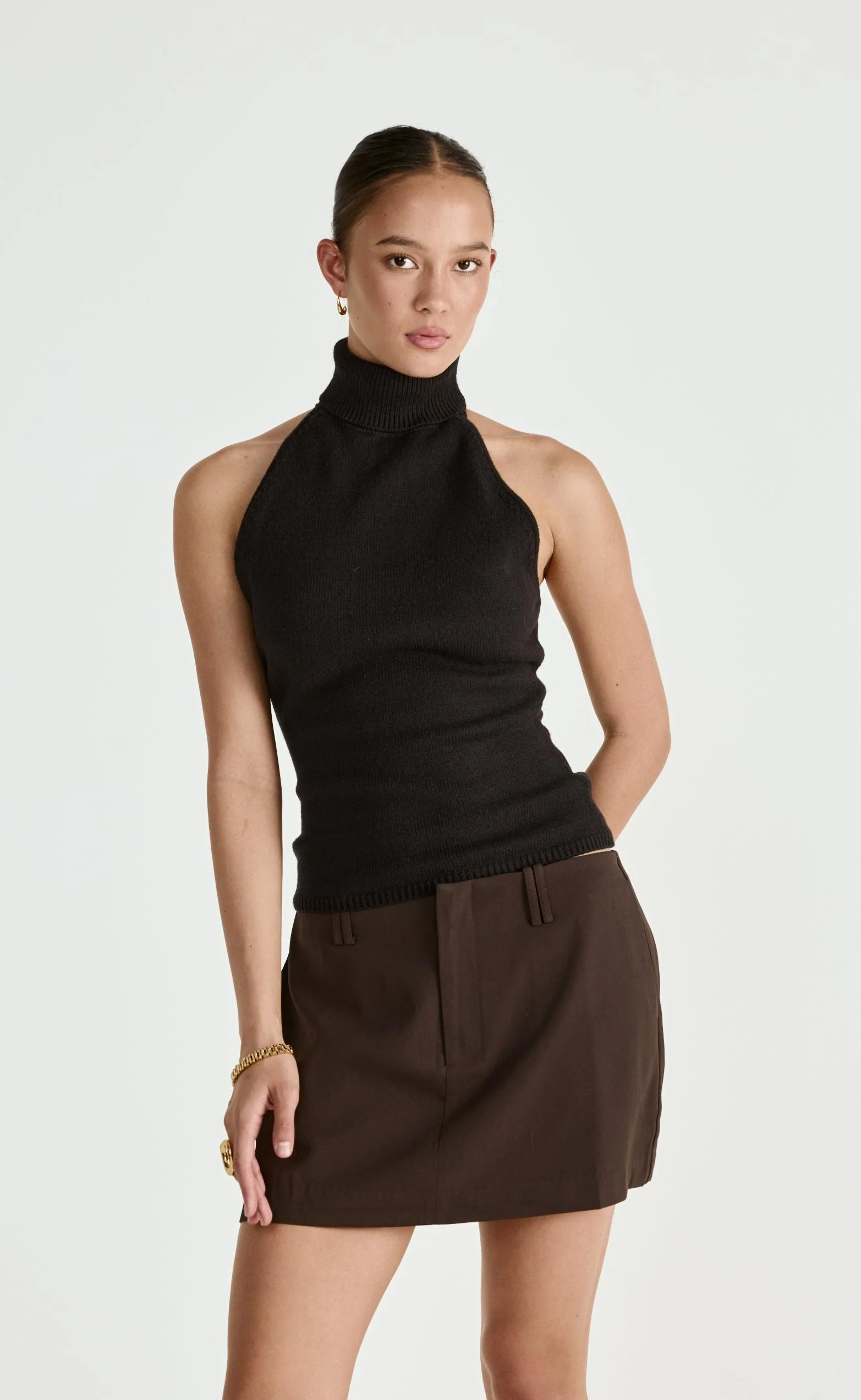Lupe Skort (Chocolate) - Image 6