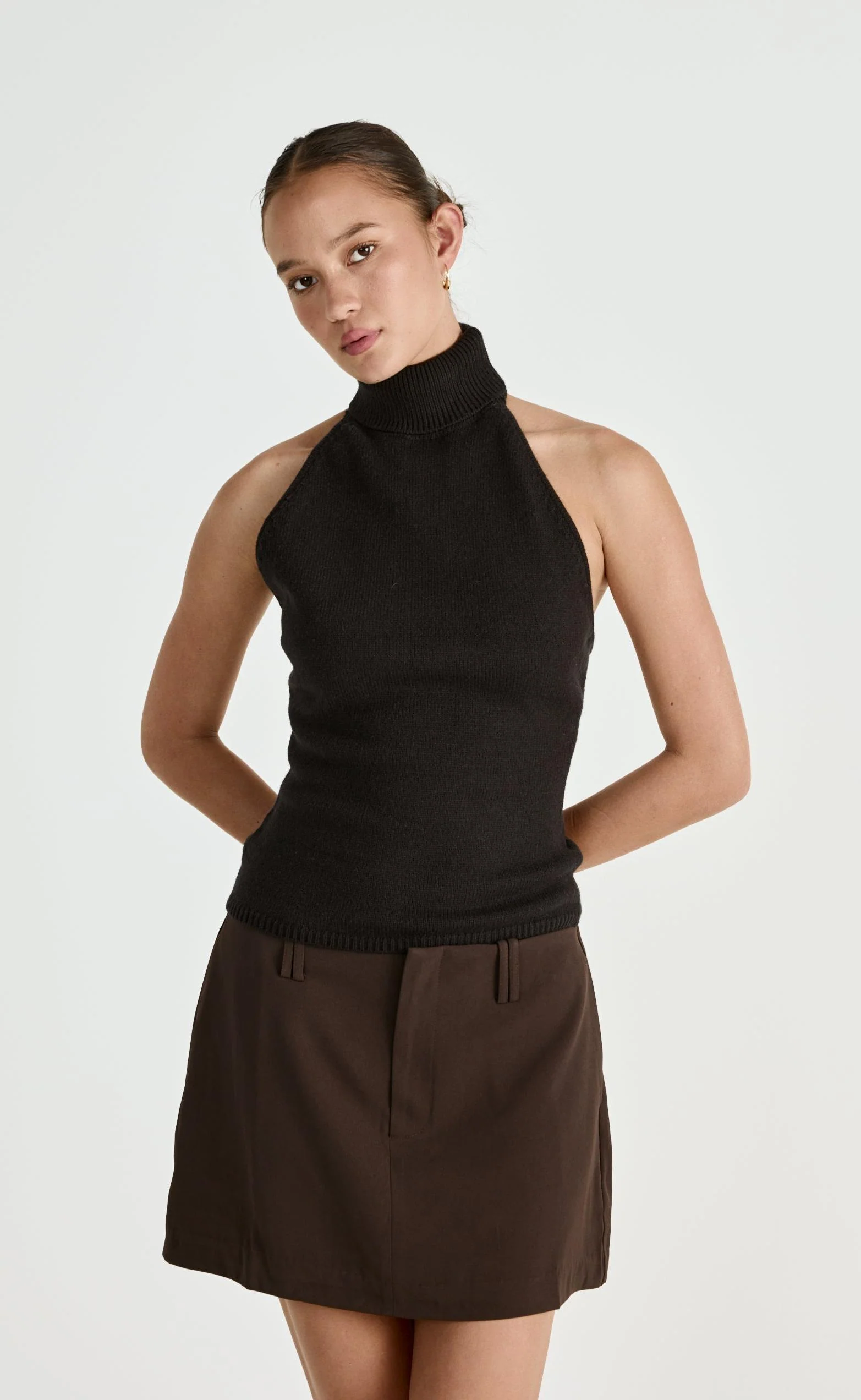 Lupe Skort (Chocolate) - Image 7