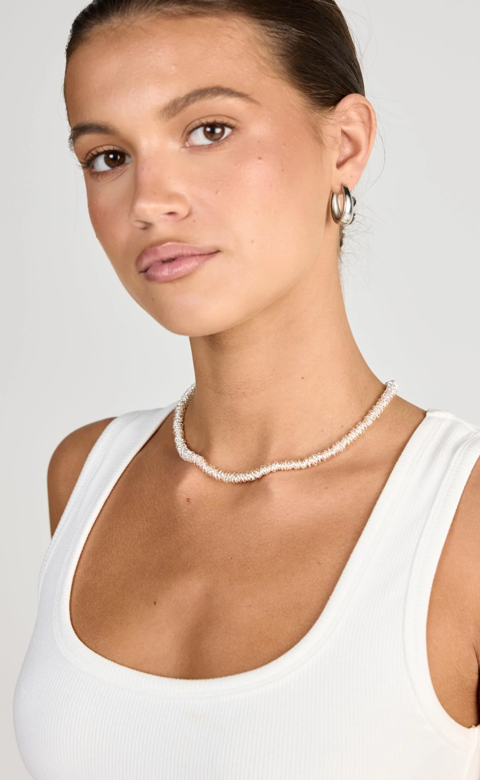 Lysandra Necklace (Silver) - Image 3
