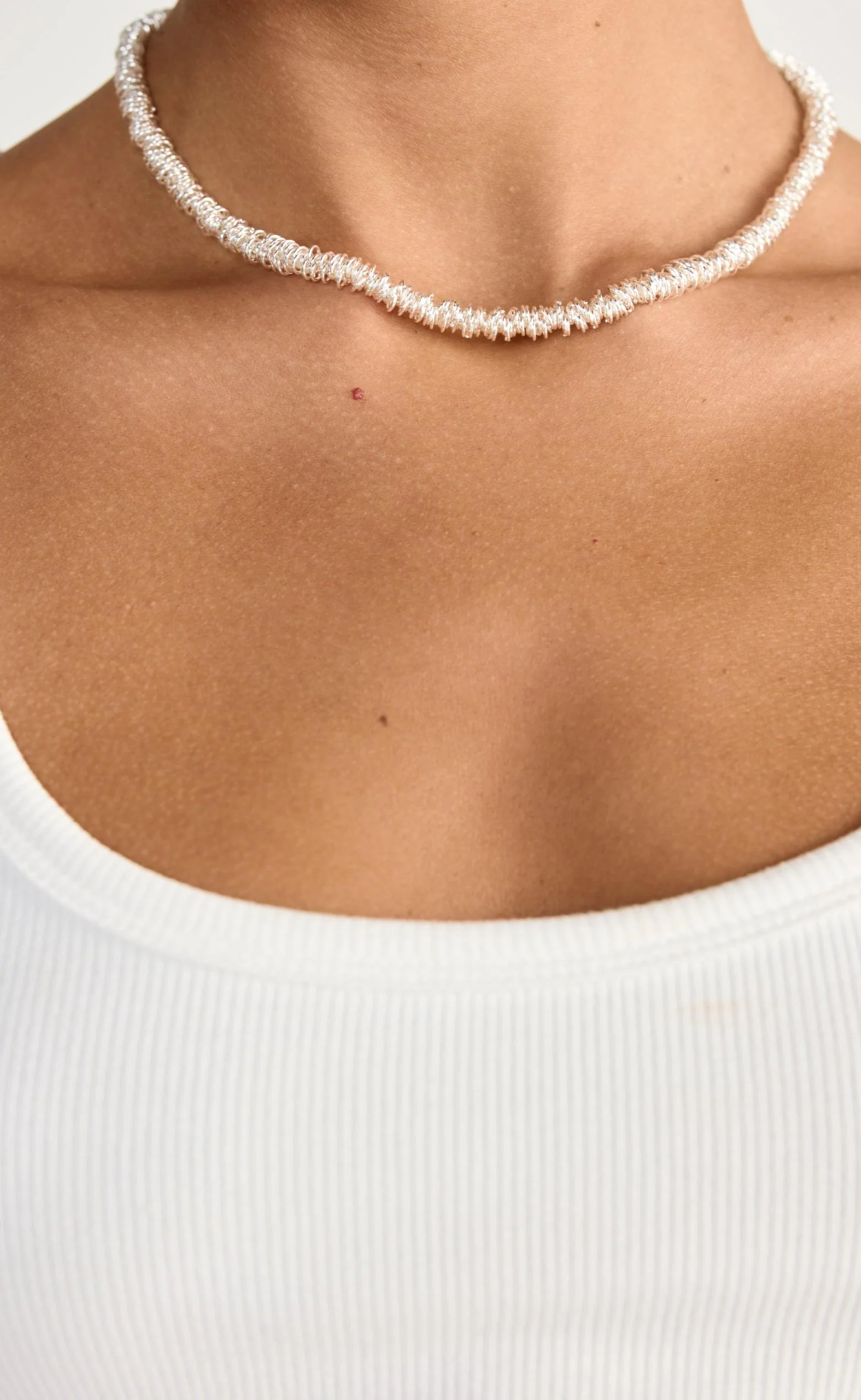 Lysandra Necklace (Silver) - Image 5