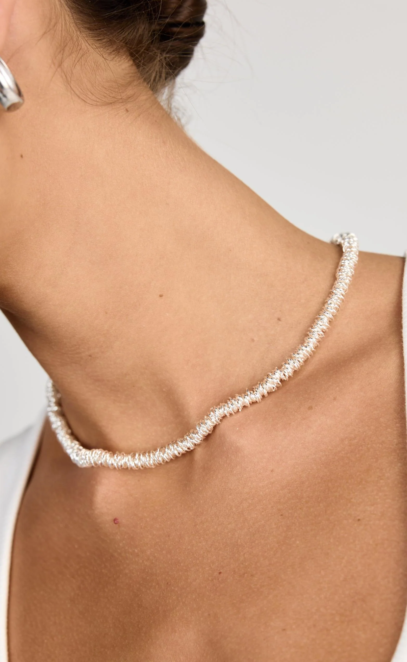 Lysandra Necklace (Silver) - Image 6