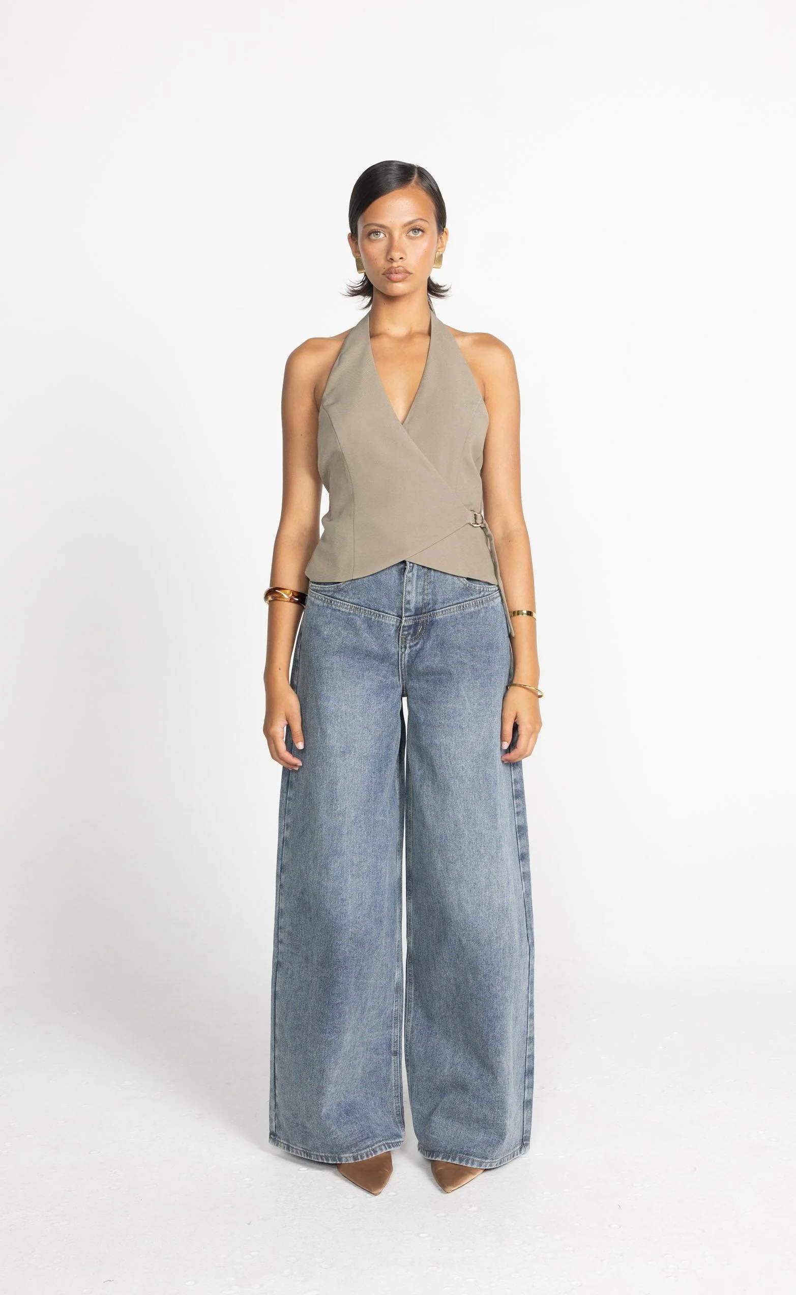Malika Top (Stone) - Image 2