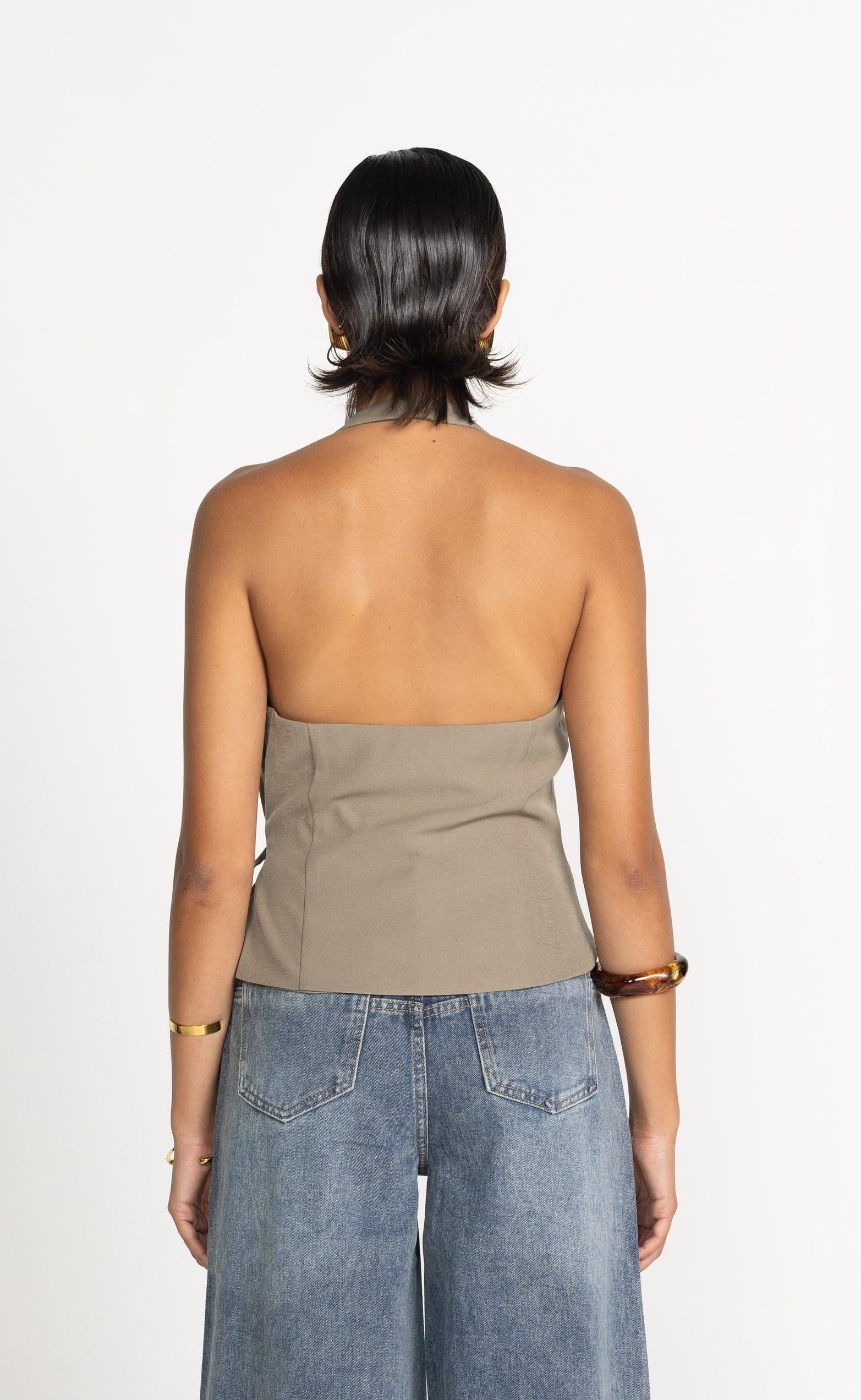 Malika Top (Stone) - Image 4