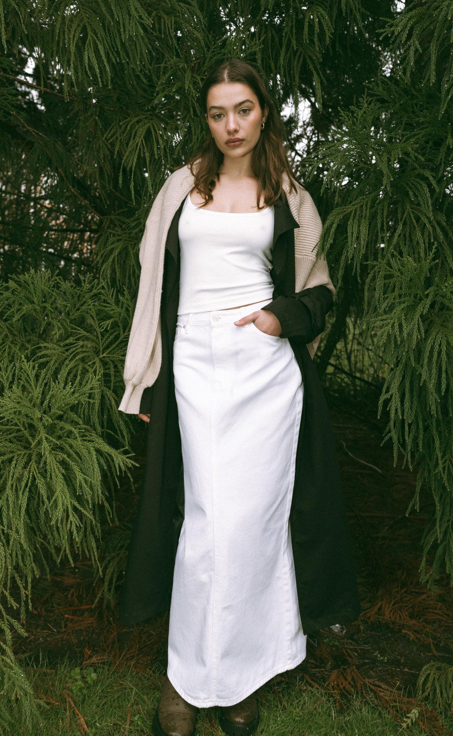Malina Cami Top (White) - Image 3