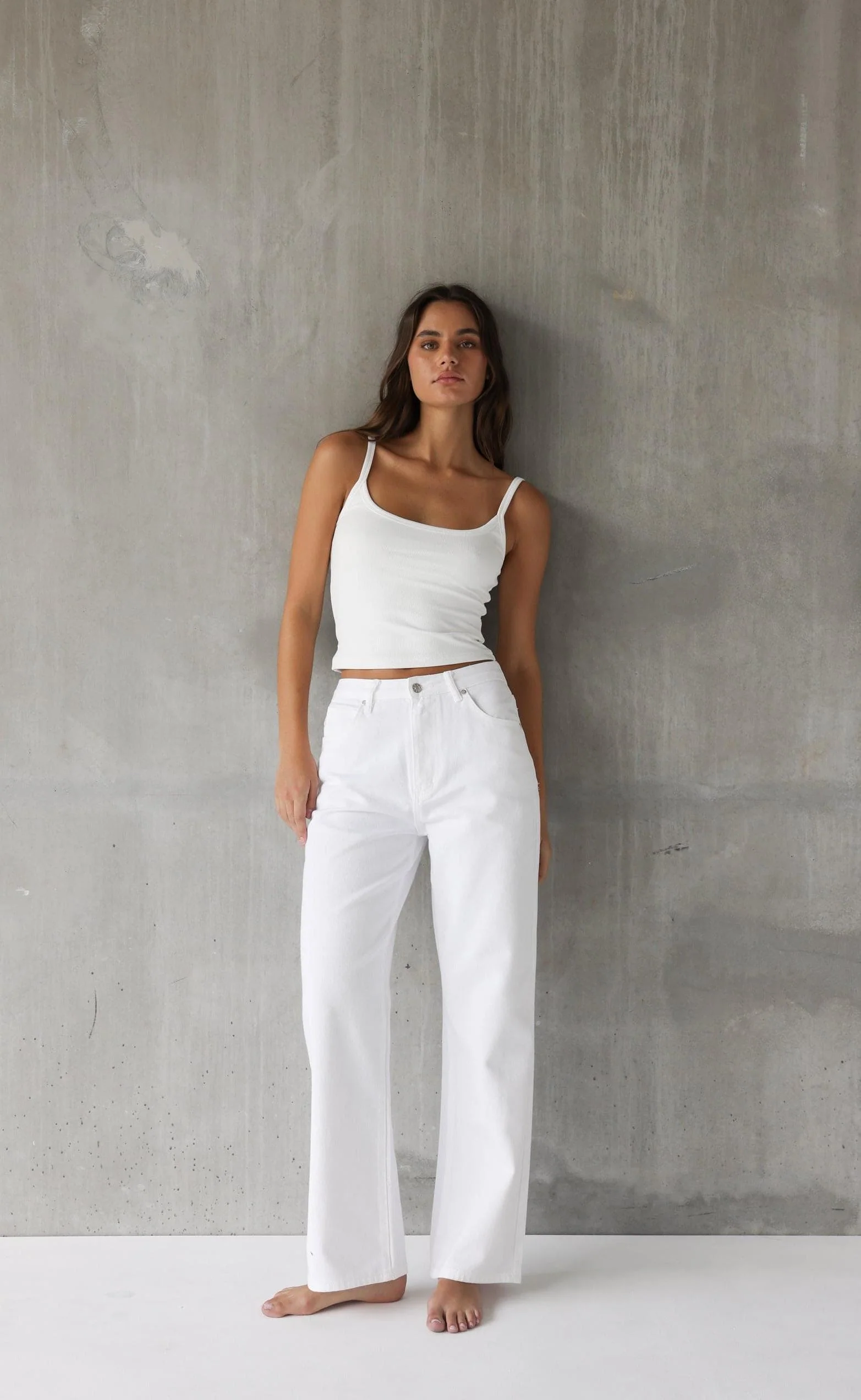Malina Cami Top (White) - Image 4