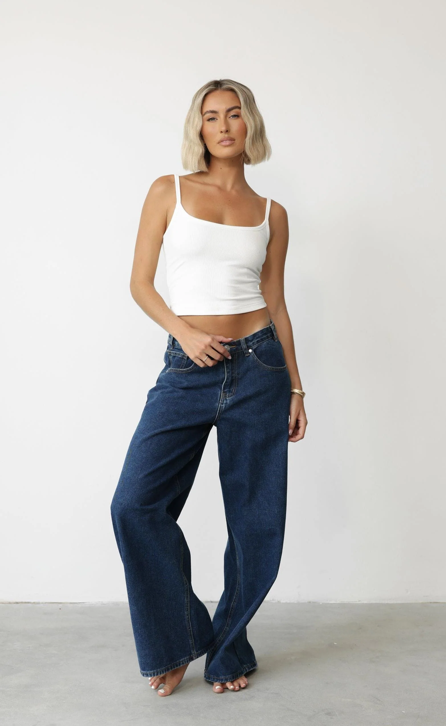 Malina Cami Top (White) - Image 6
