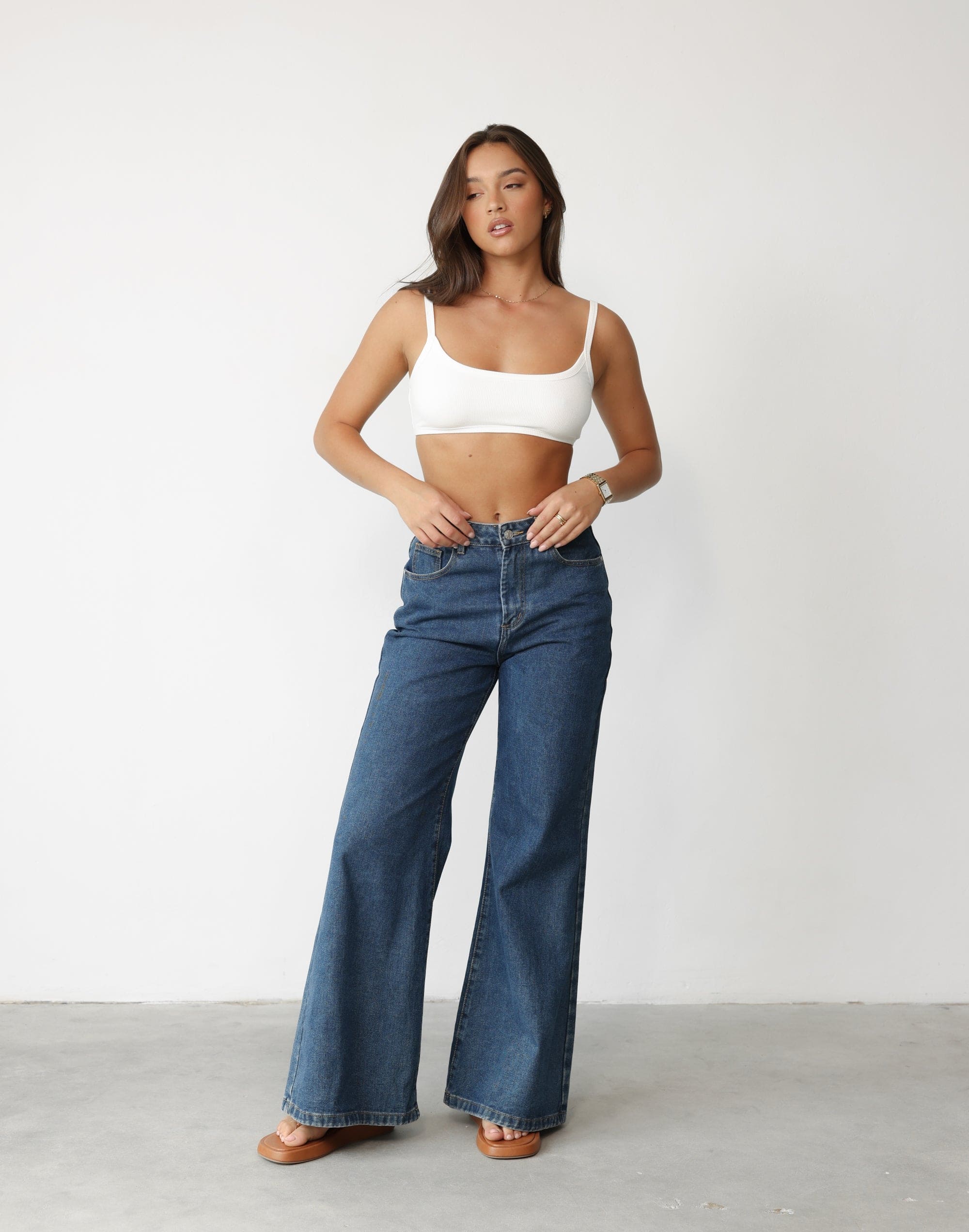 Malina Crop Top (White) - Image 10